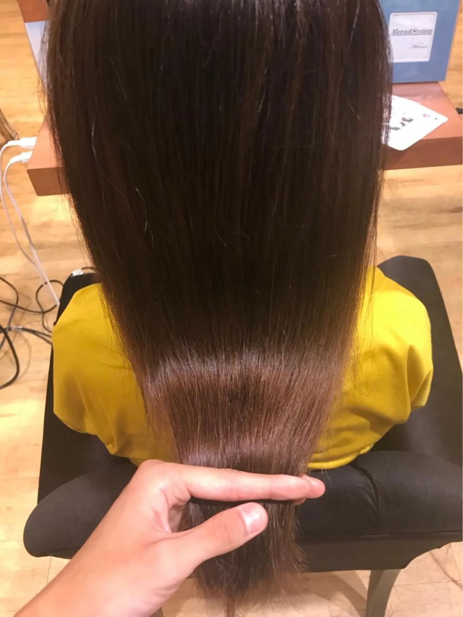 ロング カラー パーマ ヘアアレンジ メンズ キッズ ネイル マツエク・マツパ アティリー 西梅田のヘアスタイル