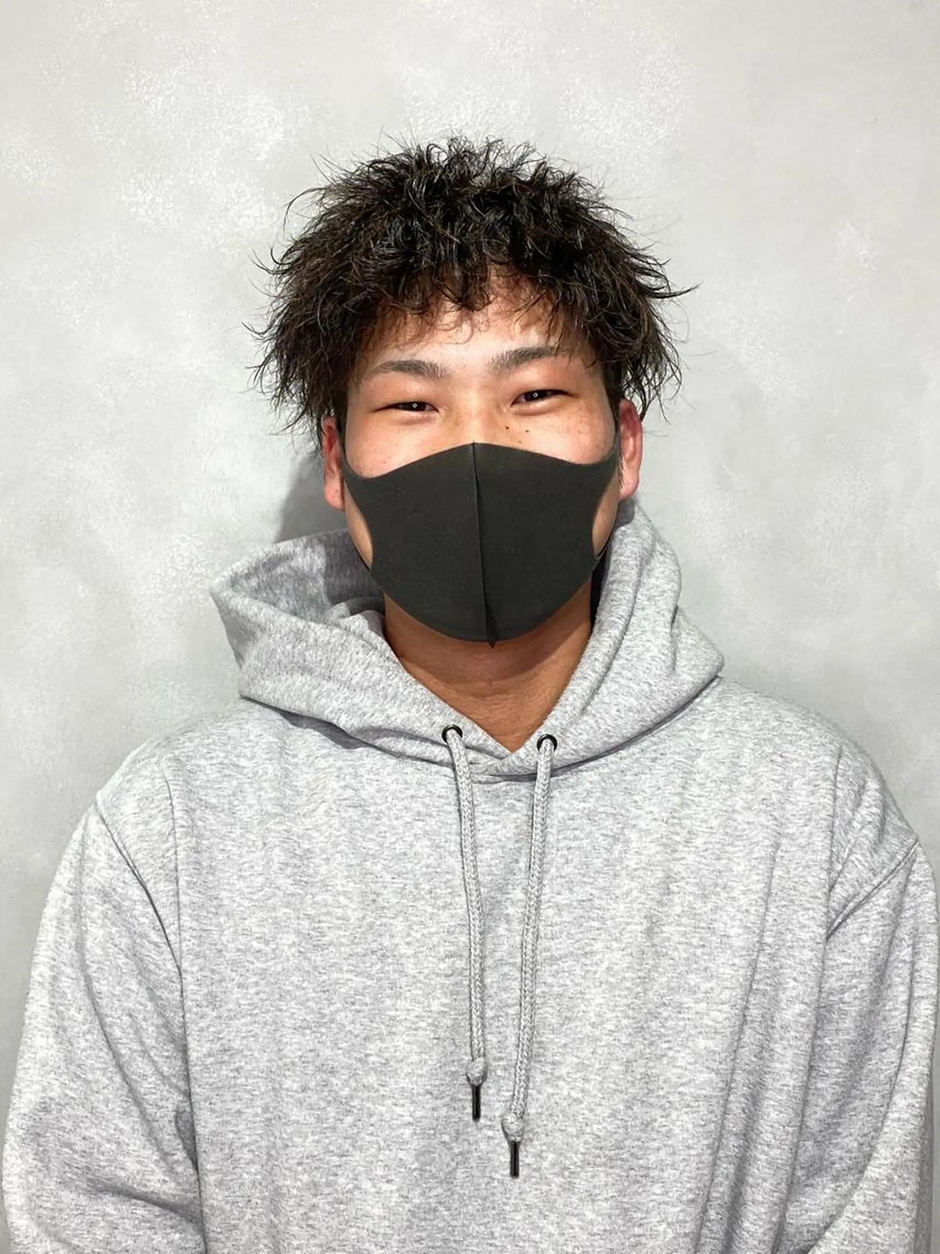 カラー パーマ メンズ 髪質改善/縮毛矯正 レイヤー/松川匠のヘアスタイル