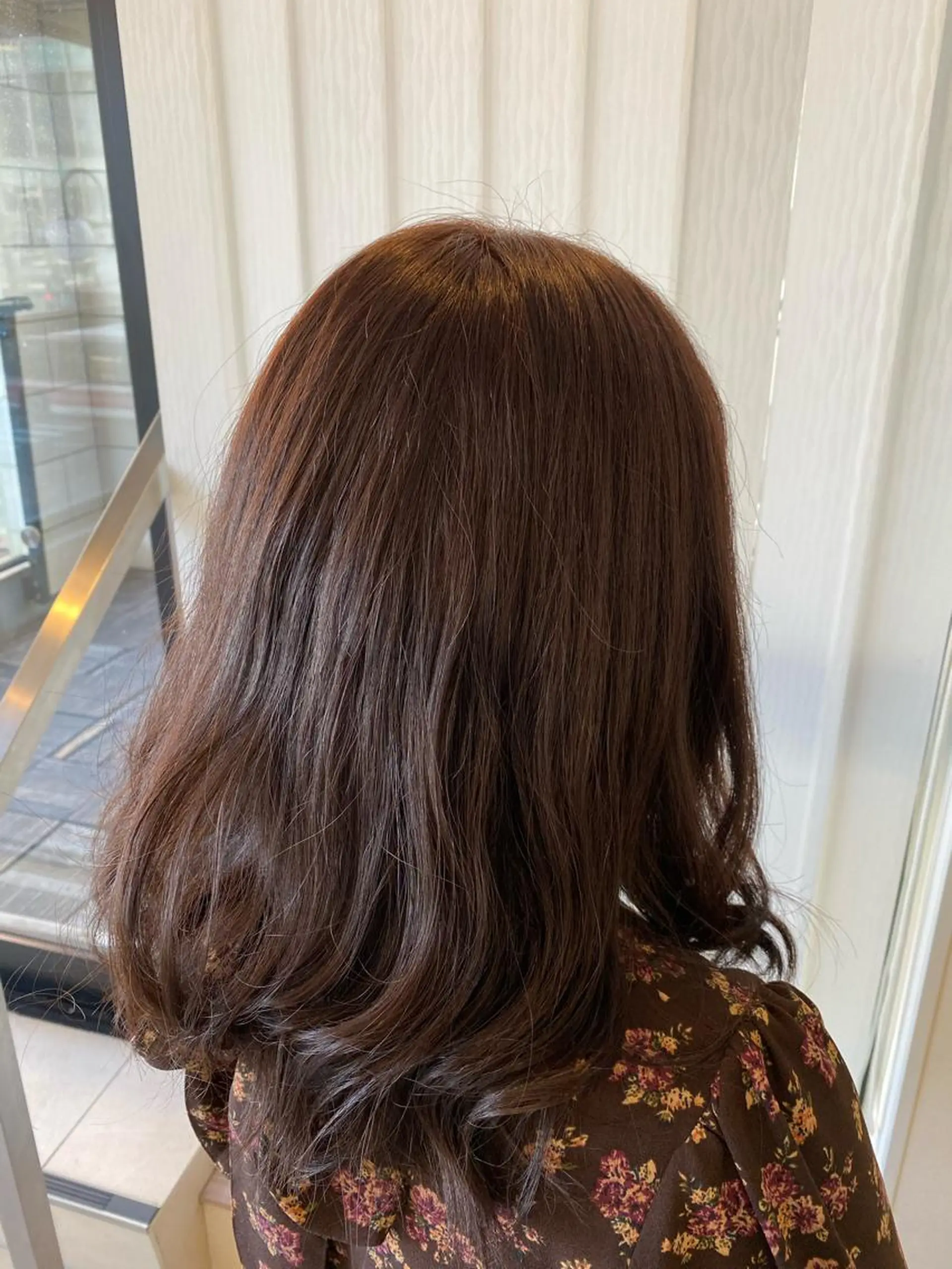 セミロング カラー 🌟縮毛矯正/ 髪質改善/髙橋🌟のヘアスタイル