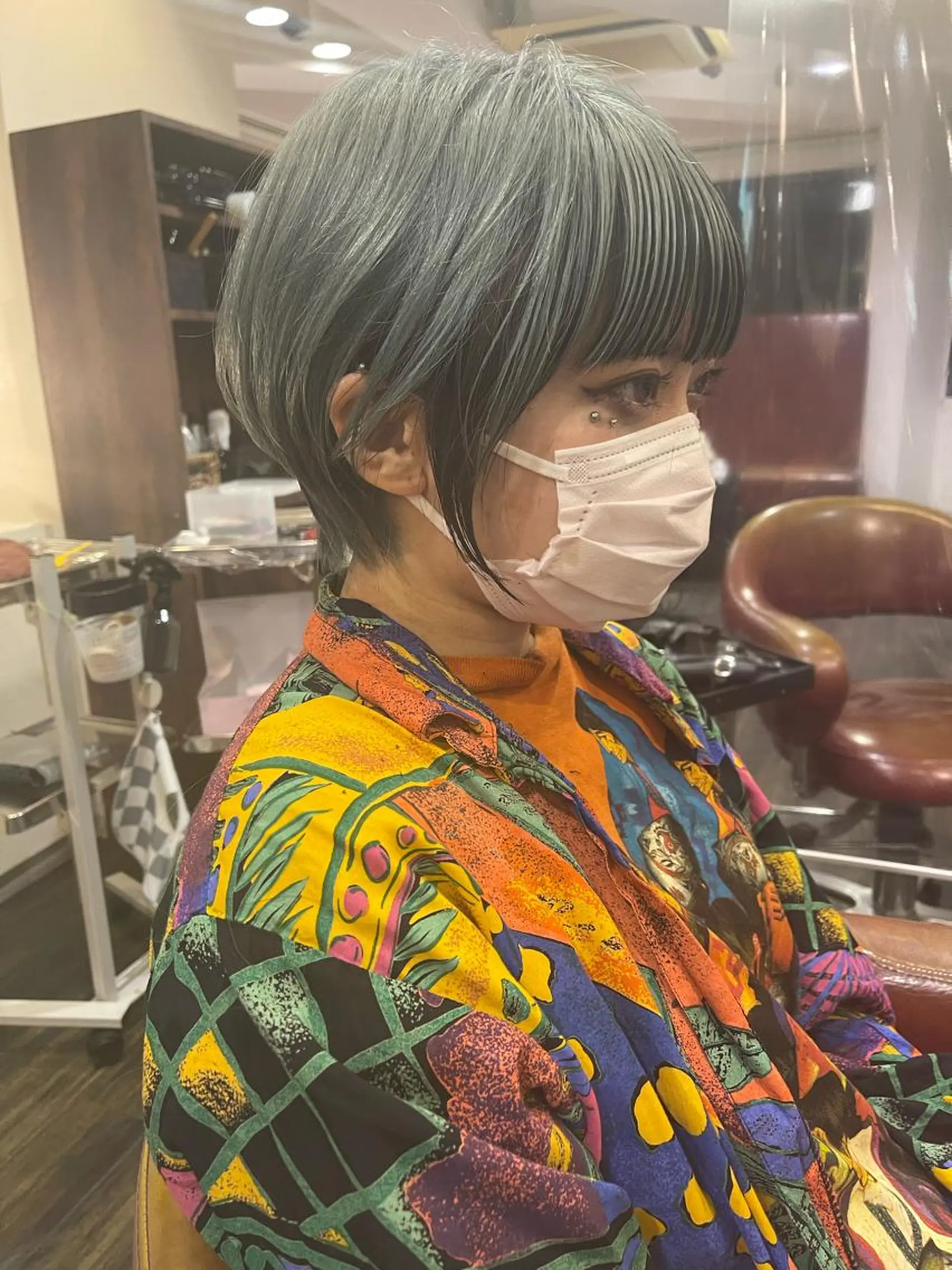 ショート カラー カット ヘアカラー メンズスタイル /メンズパーマ/須藤のヘアスタイル