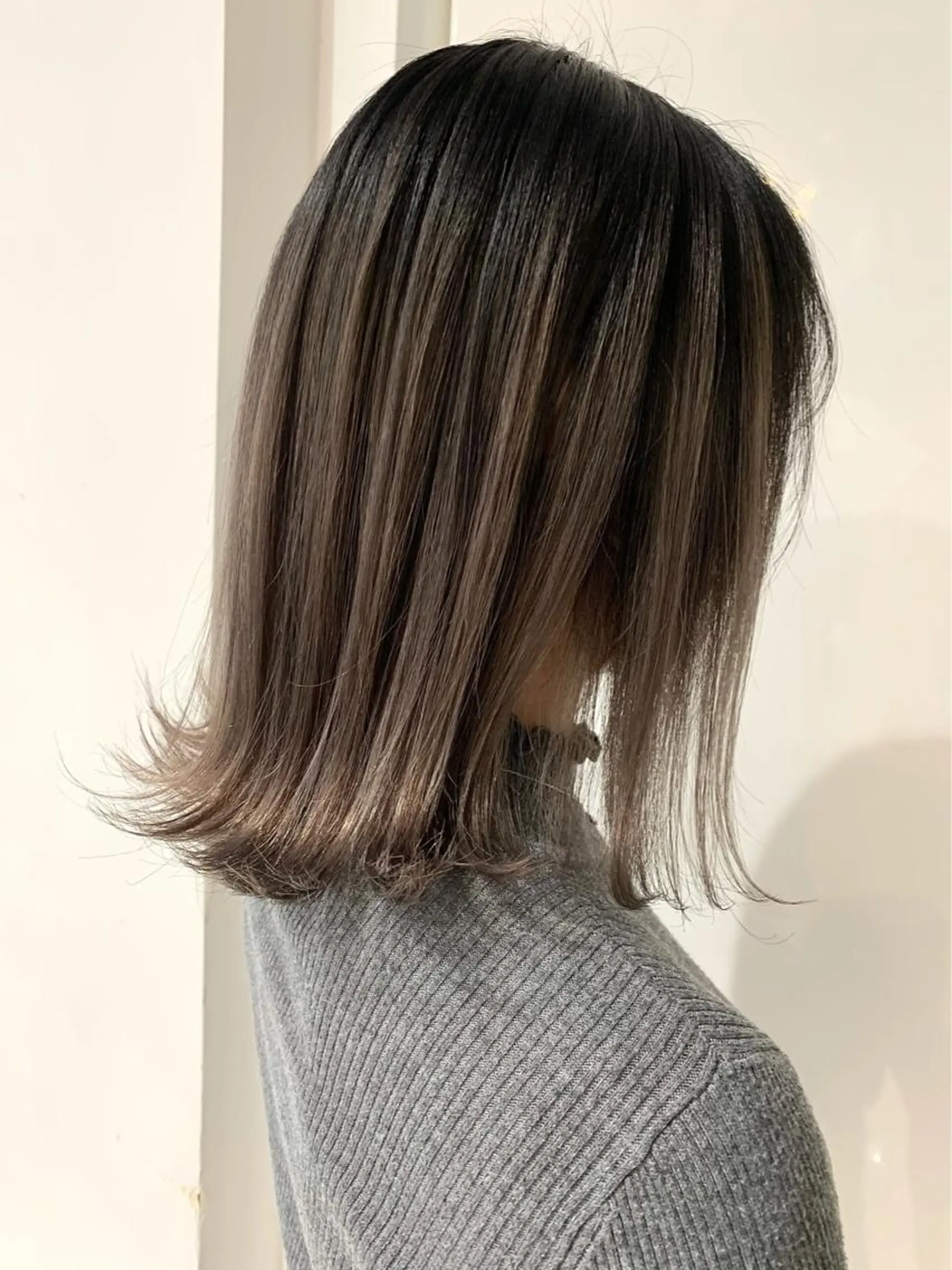 ミディアム カラー パーマ ヘアアレンジ 【公式】amble luxe池袋東口🩷のヘアスタイル