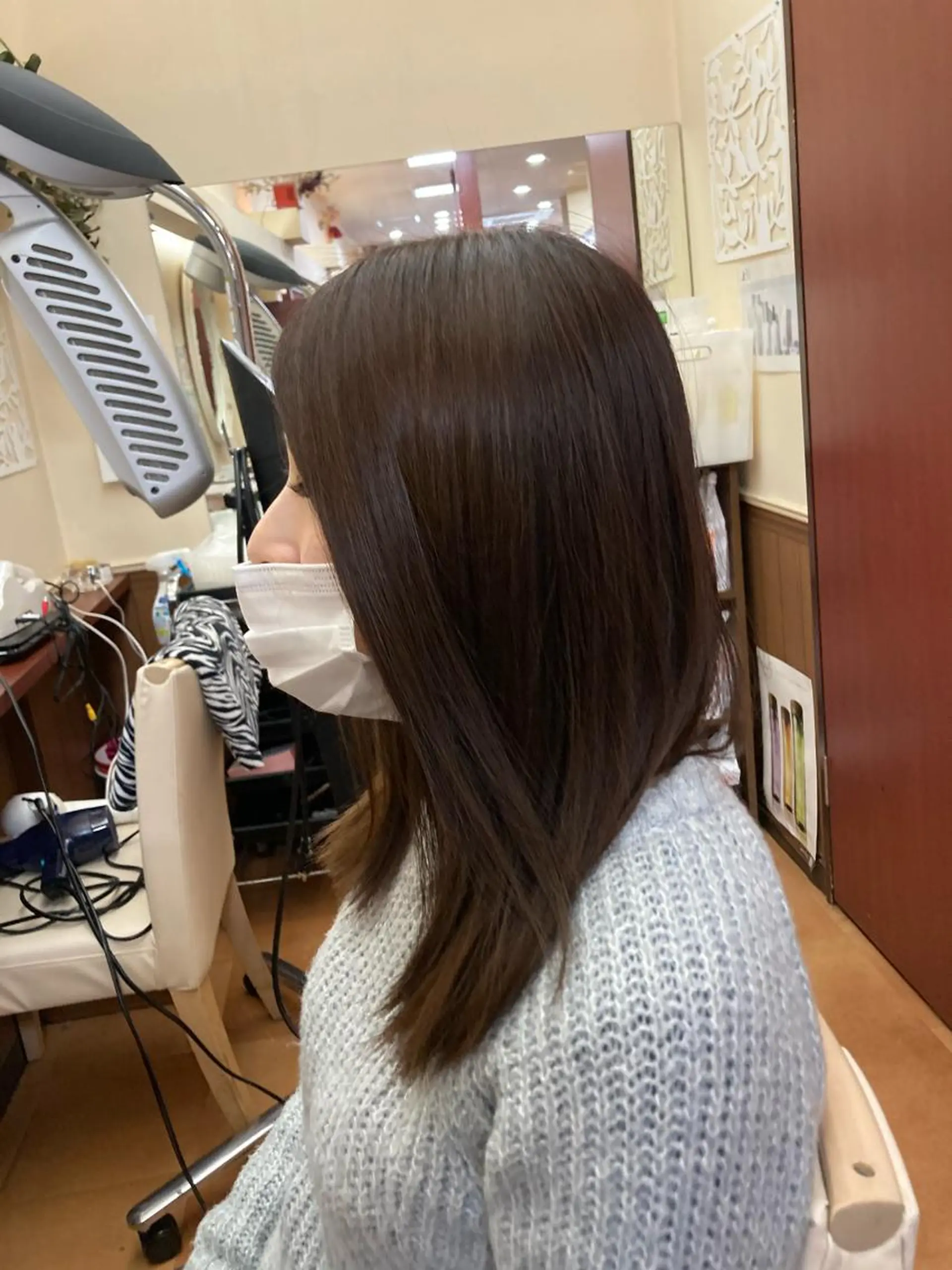 ロング カラー 藤森 達也のヘアスタイル
