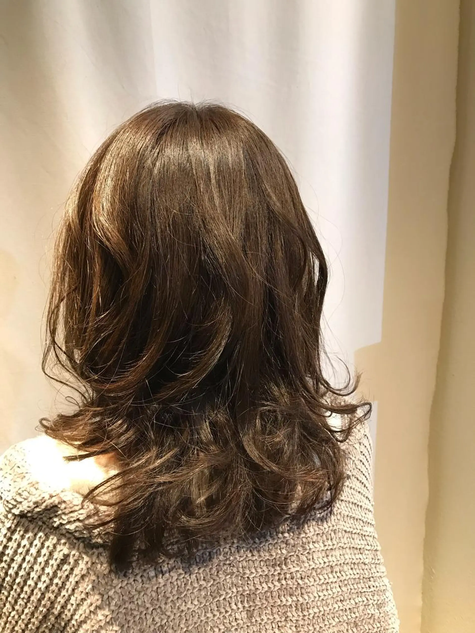 セミロング カラー 小杉輝/ショート /艶カラー✨のヘアスタイル