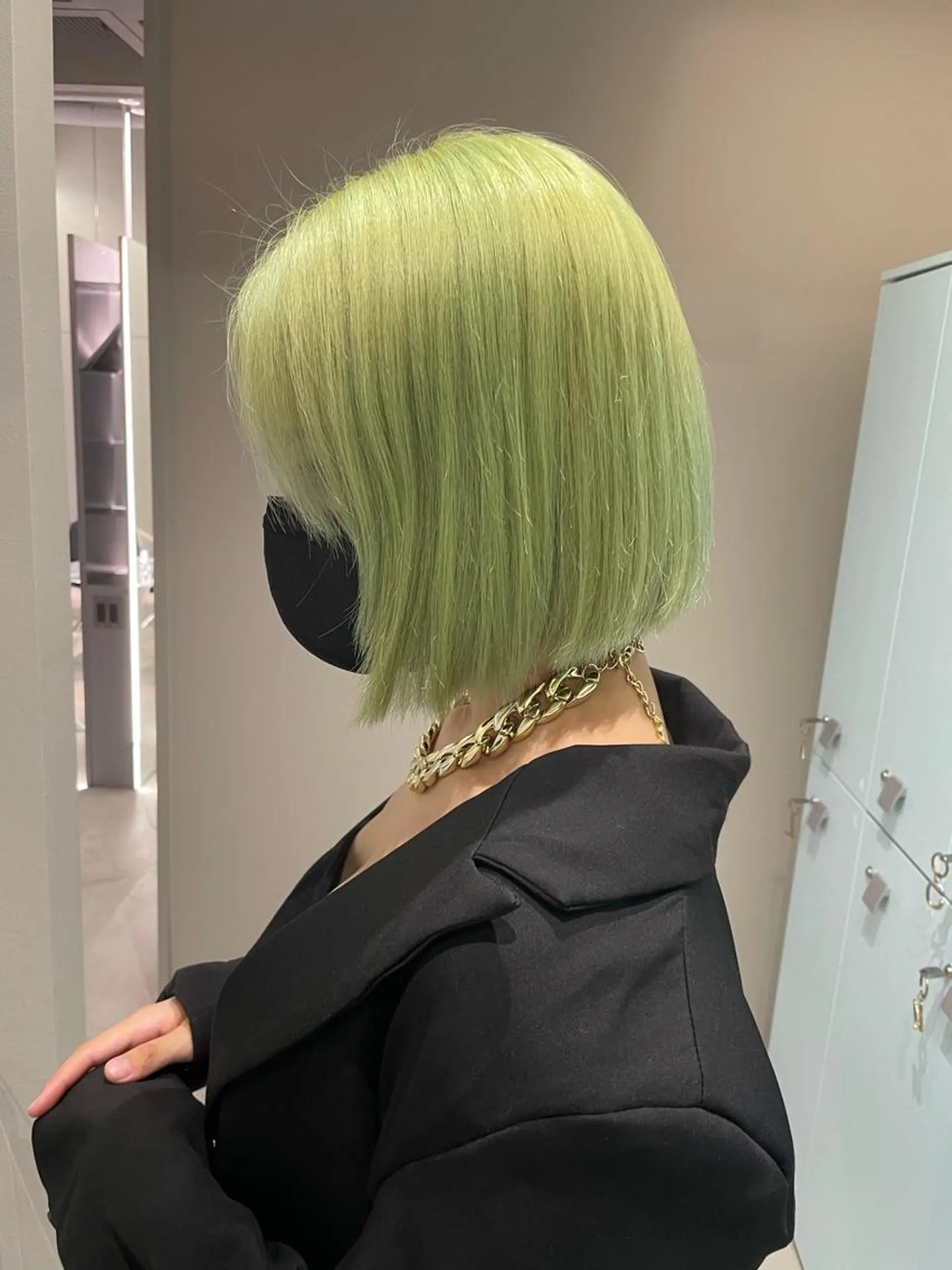 ショート カラー 紬/enne/ブリー チ/ハイトーンのヘアスタイル