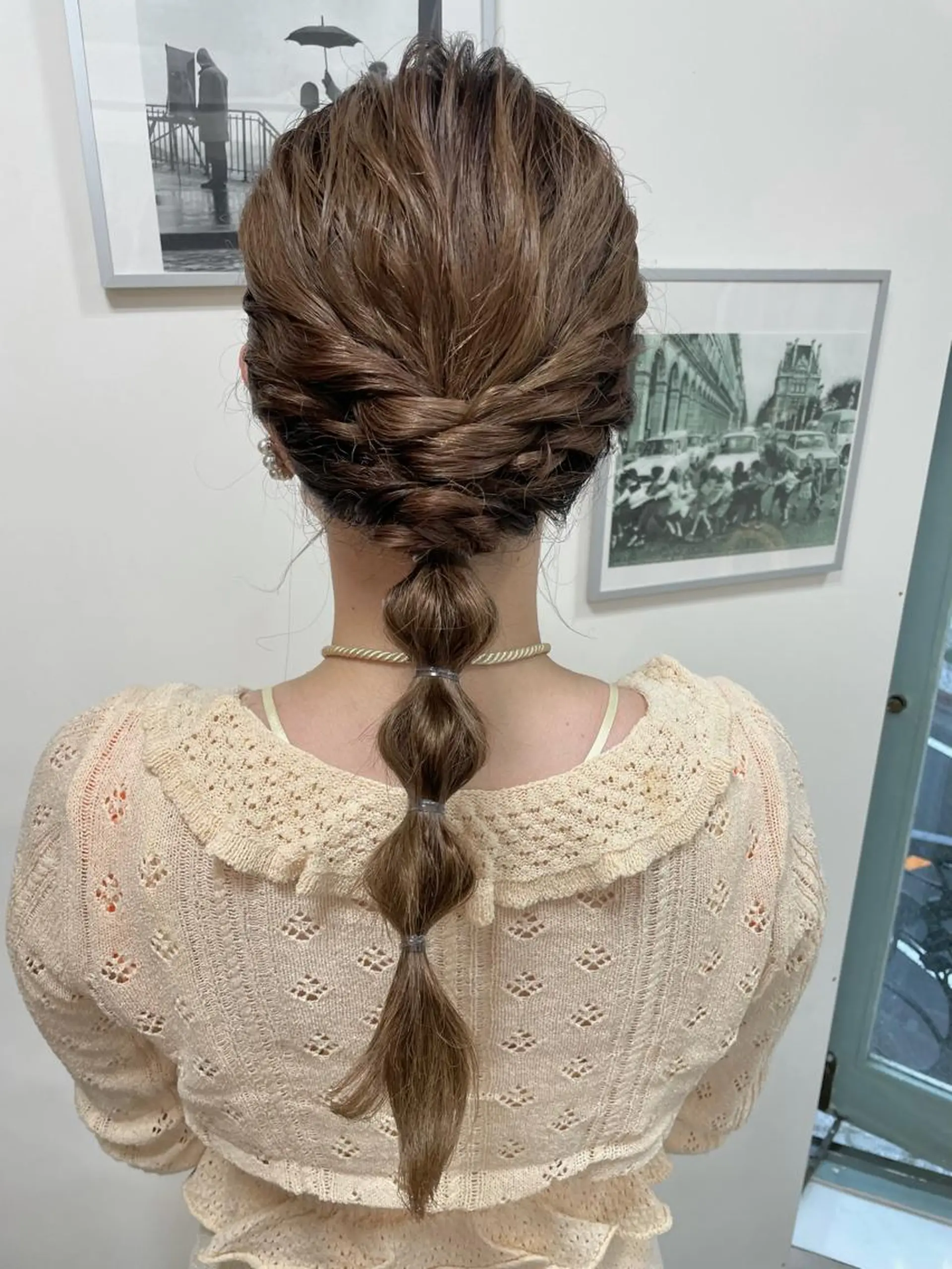 ロング ヘアアレンジ 結婚式・ブライダル ヘアセット ショート/韓国ヘア Moto✂︎のヘアスタイル