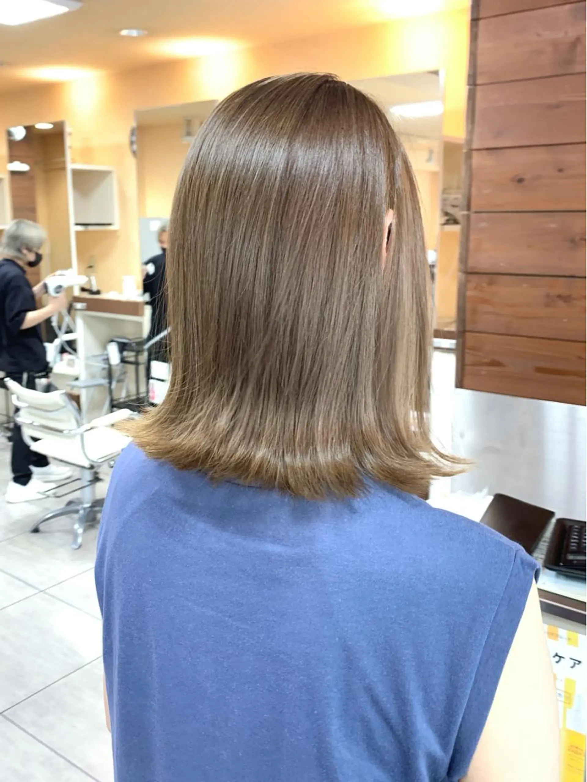 ミディアム ヘアカラー 🫧艶髪カラー🫧 森本くるみのヘアスタイル