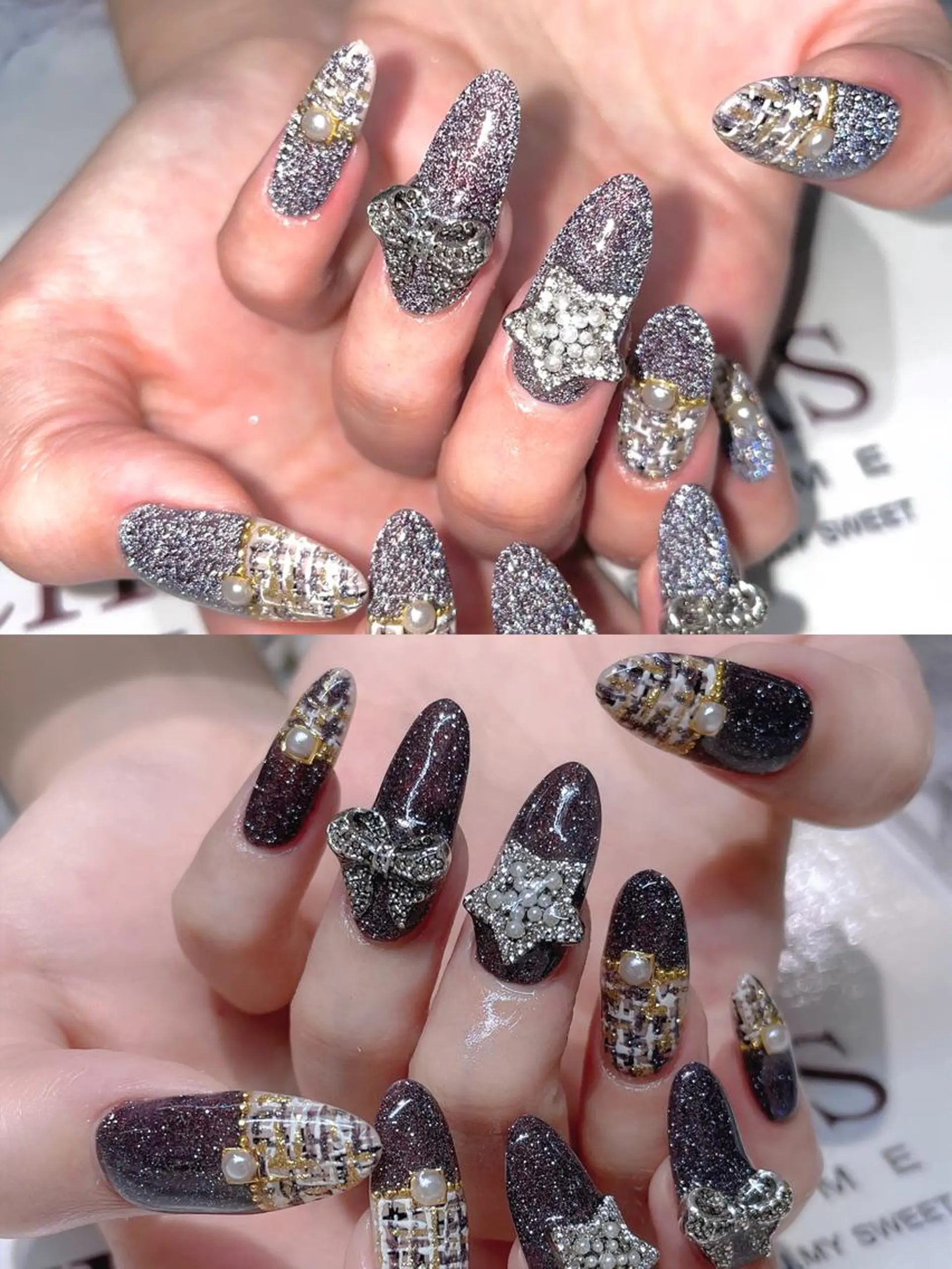 ネイル フラッシュネイル 長さだし専門店 M2　rikaのネイルデザイン