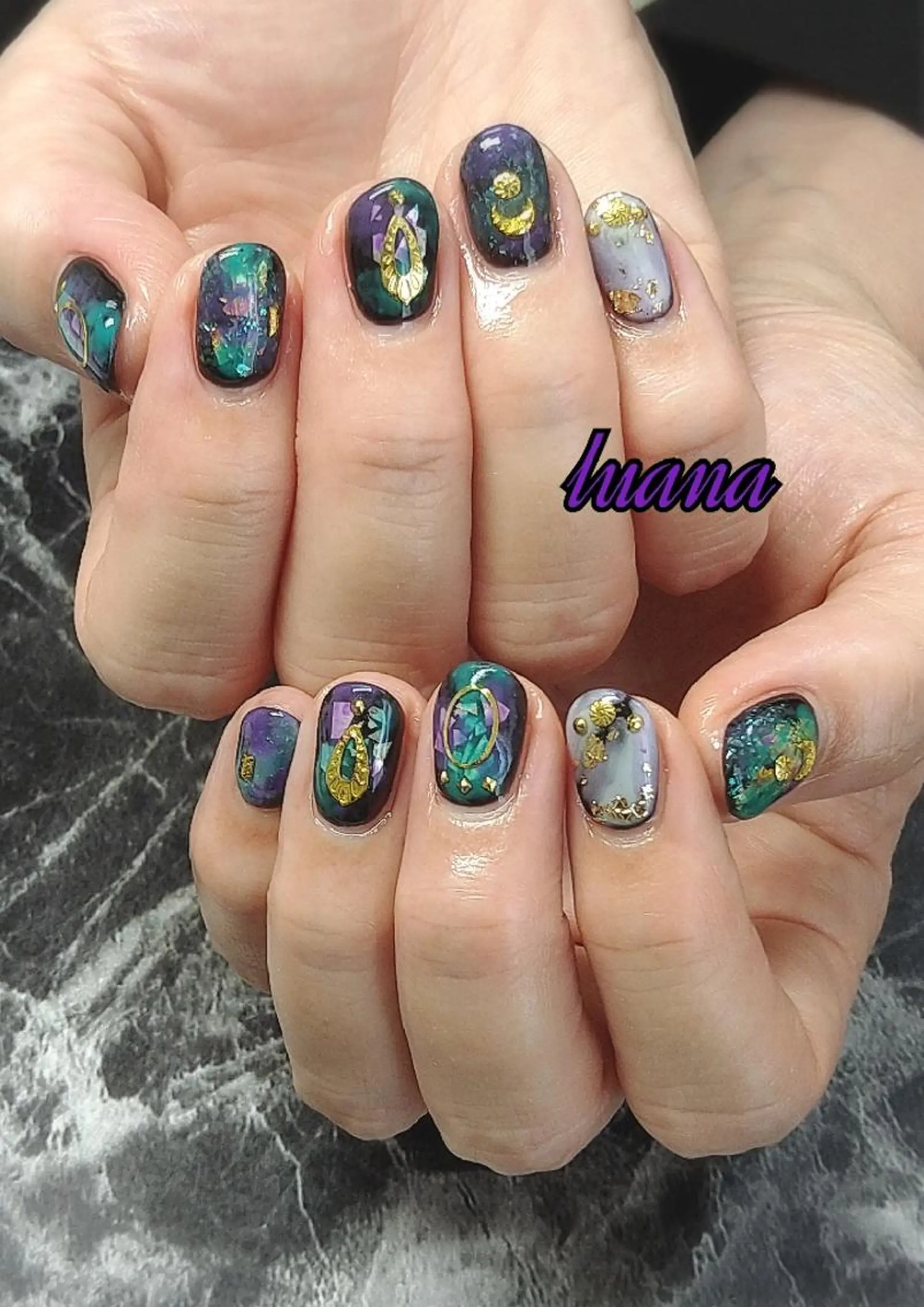 ネイル ハンドネイル LUANA  TAKAHASHIのネイルデザイン