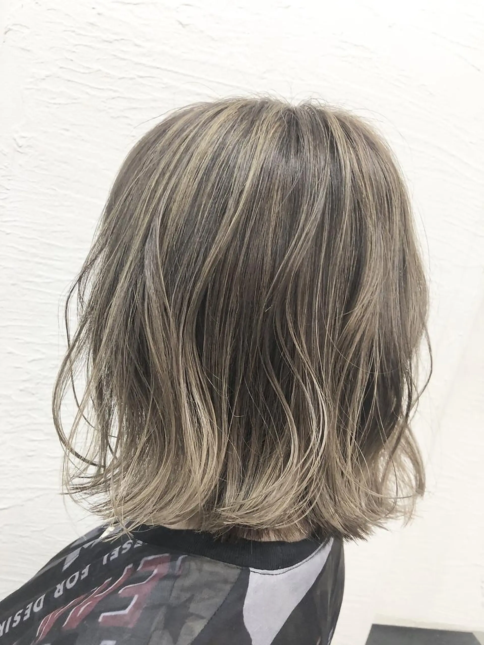 ミディアム カラー パーマ パーマ W_SALON ［四条河原町］のヘアスタイル