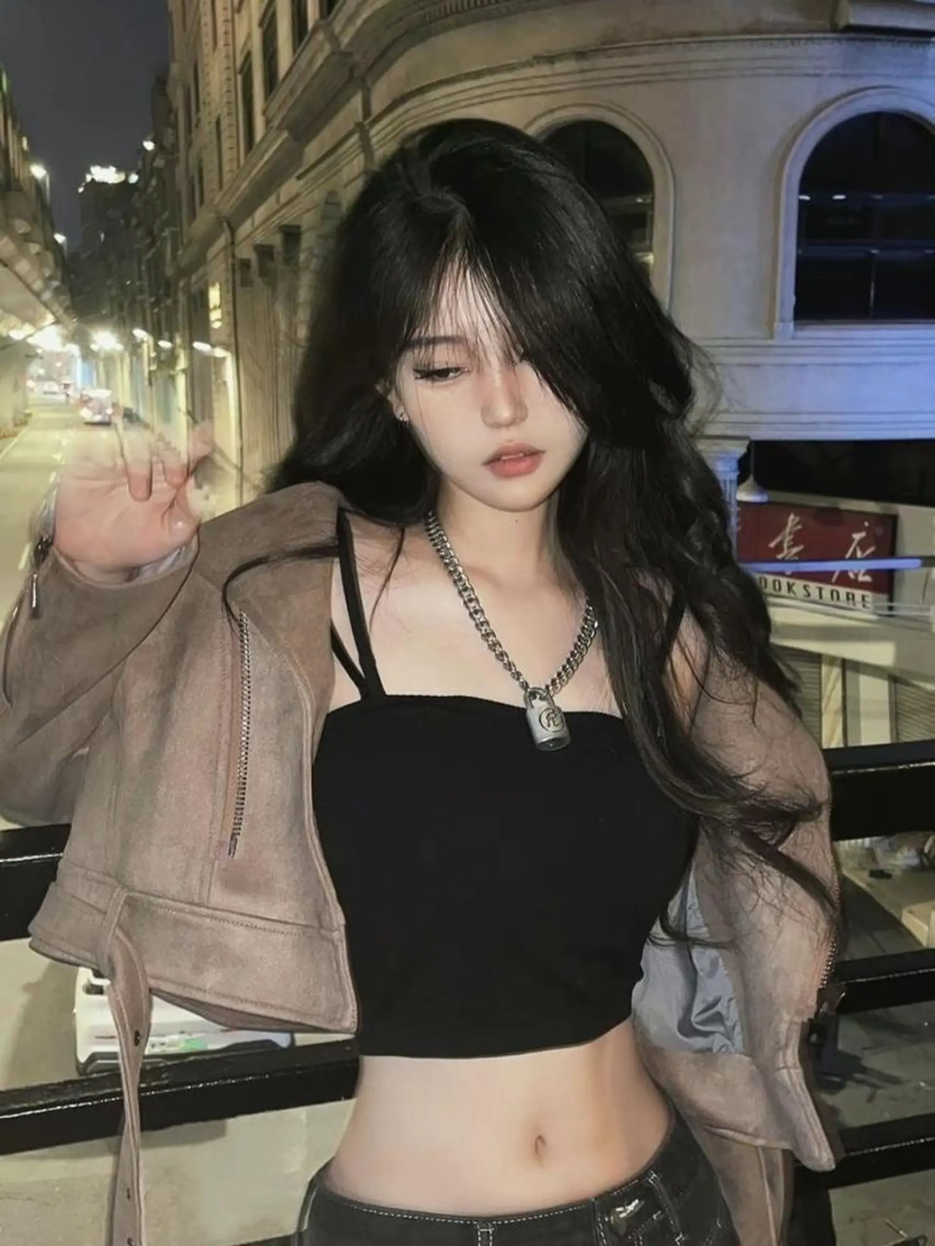 ロング カラー 🤍大人っぽ韓国暗髪 🤍Asuka🤍のヘアスタイル