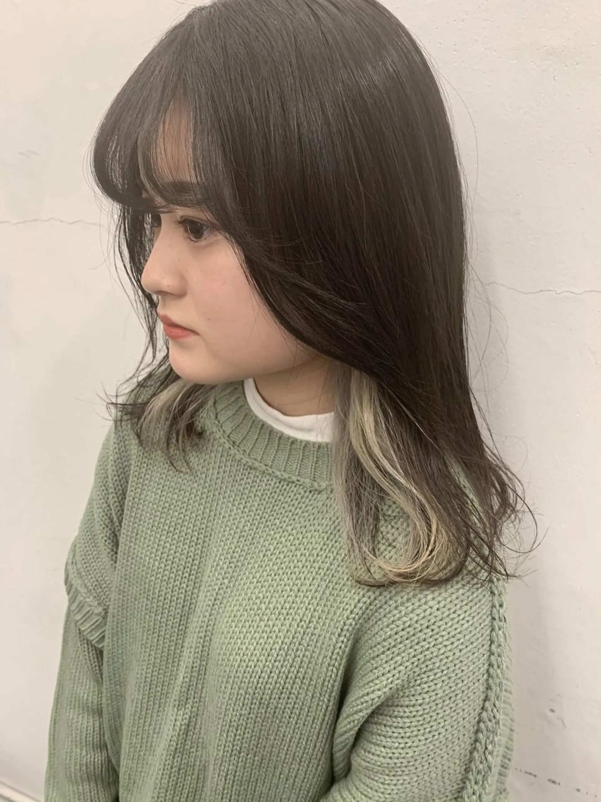 ミディアム カラー カット ヘアカラー レイヤーカット/艶髪 ✨💭KIRARIのヘアスタイル