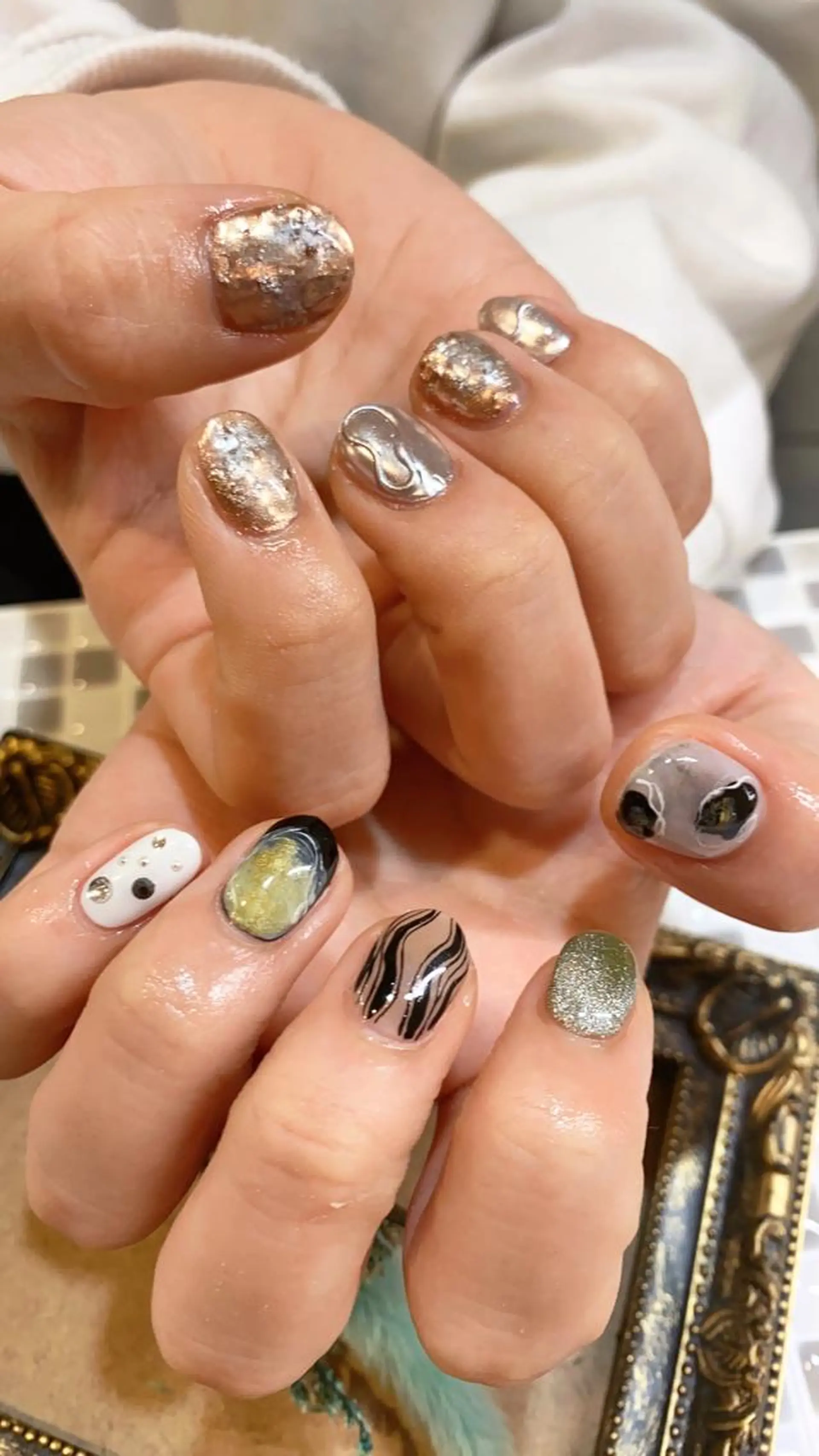 ネイル ニュアンスネイル nailist yuiのネイルデザイン