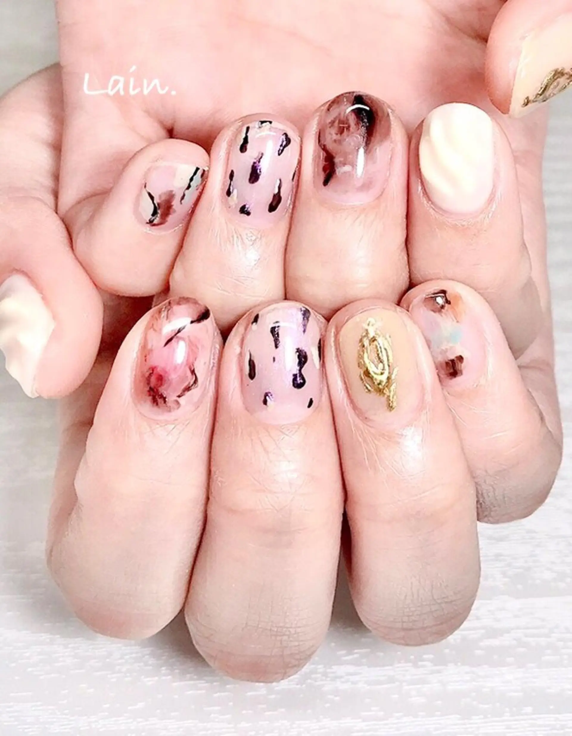 ネイル Liennail 持込デザインやり放題のネイルデザイン