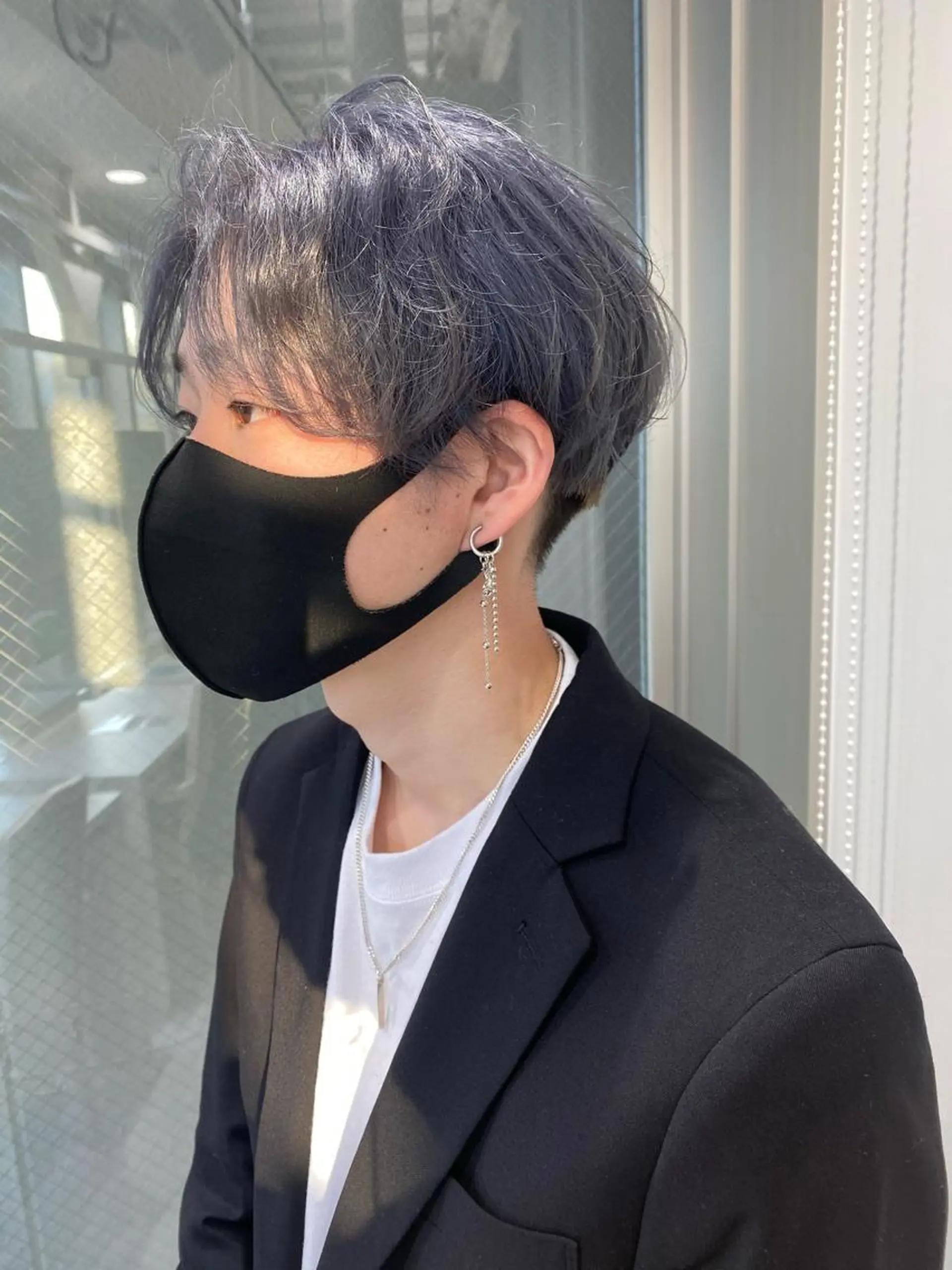 メンズ ウルフカット／吉村 桃子のヘアスタイル