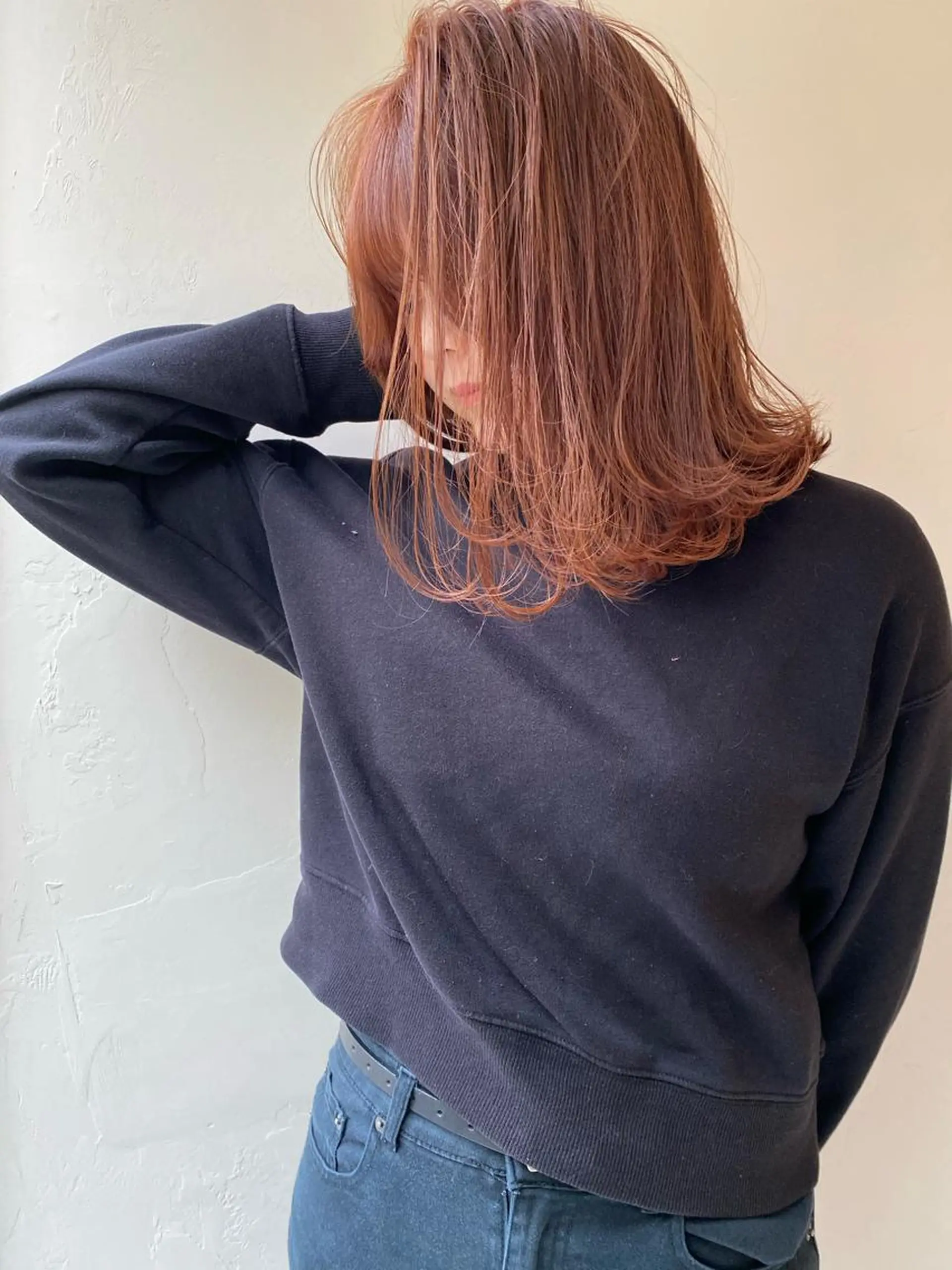 ミディアム カラー ⭐️横浜ブリーチ特化 美容師 堤涼⭐️のヘアスタイル