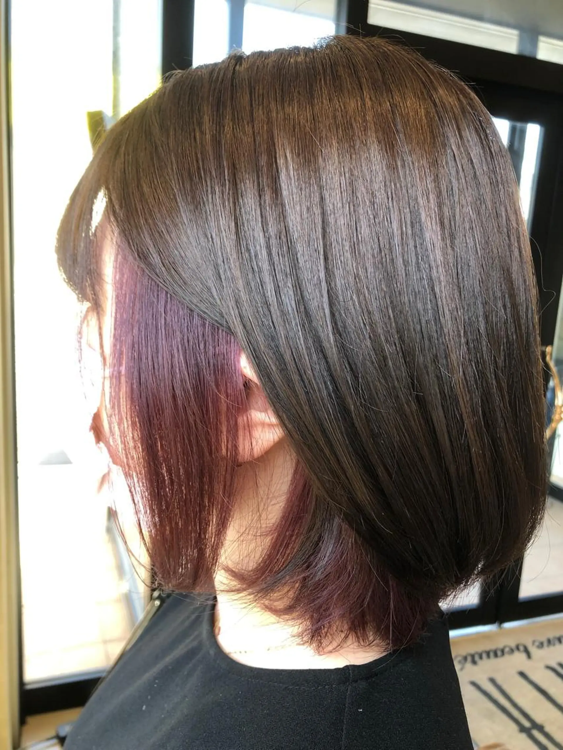 ミディアム カラー 金子 由有貴のヘアスタイル