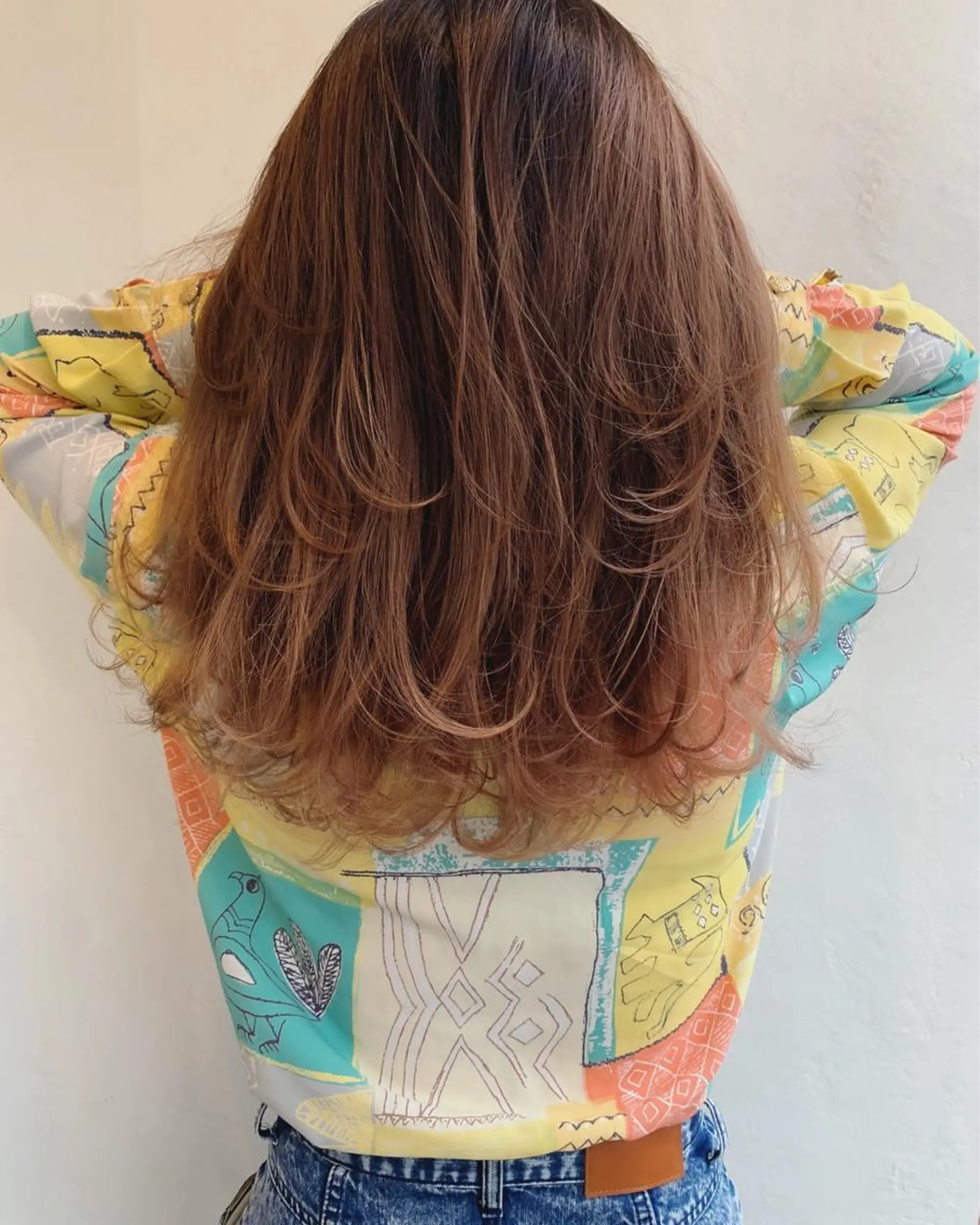 セミロング 森崎 士/似合わせカラーのヘアスタイル