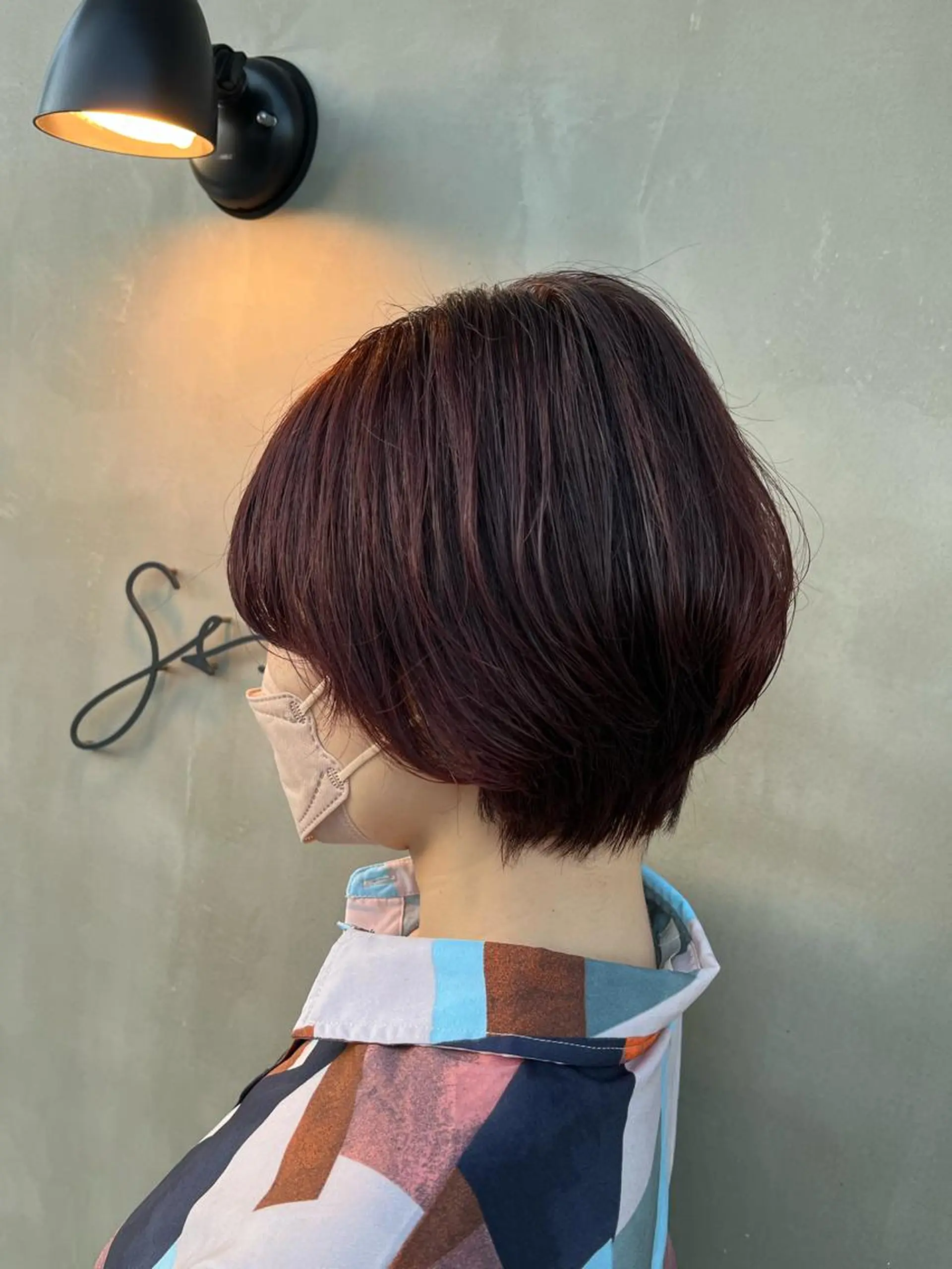 ショート アッシュ ハイライト 髪質改善 ヘアカラー 🌼あんなtrend color🌼のヘアスタイル