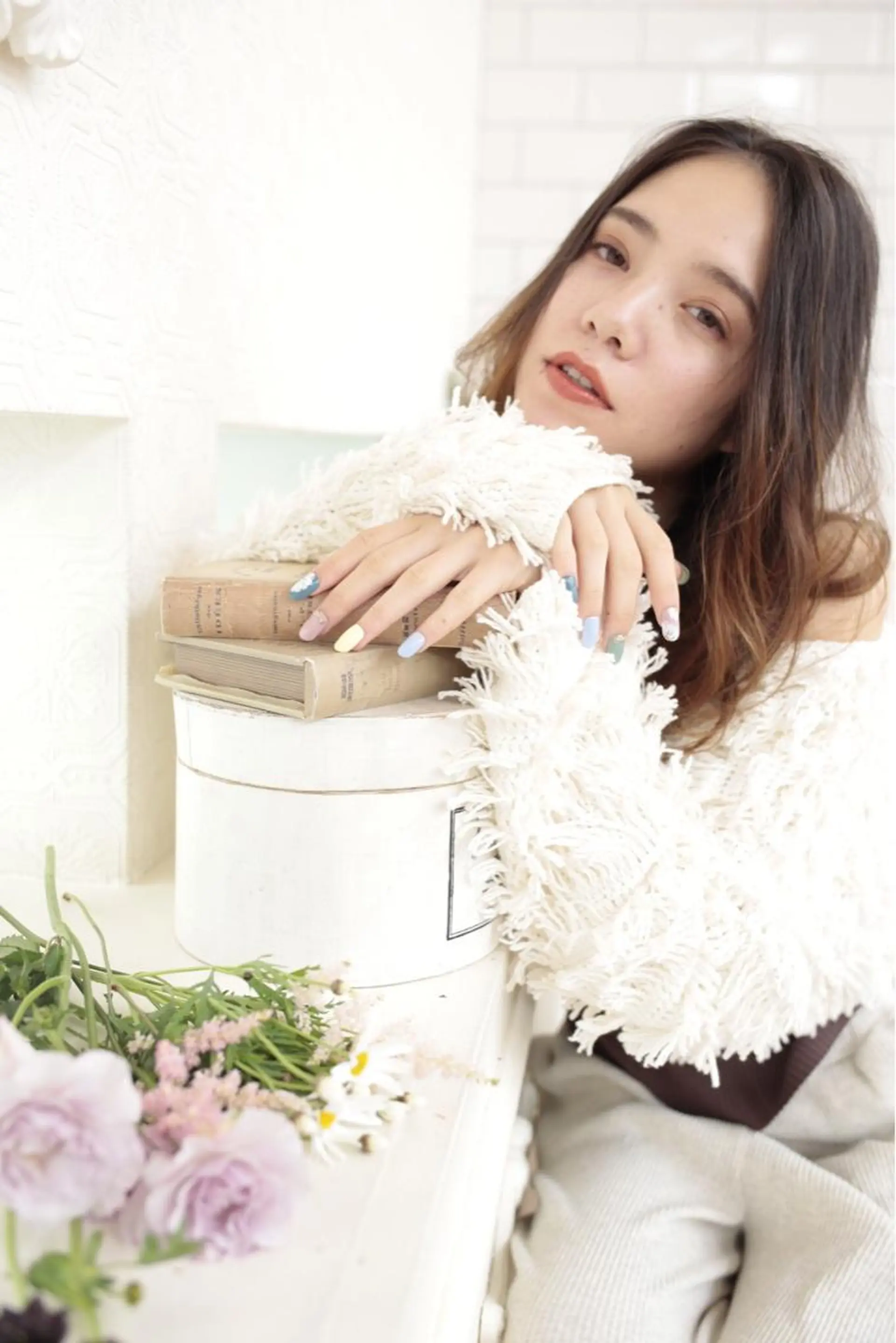 ロング カラー neolive emのヘアスタイル