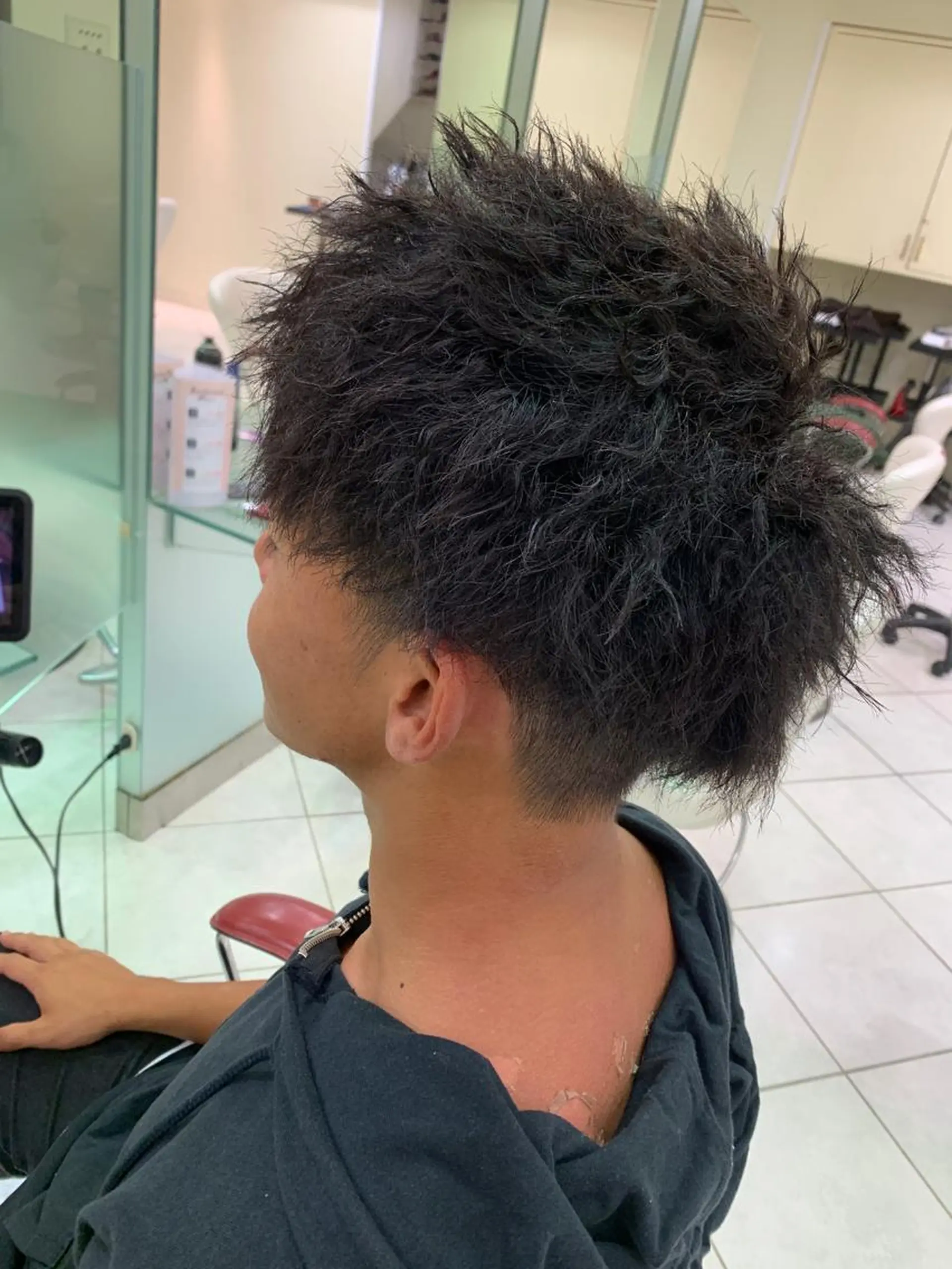 ショート パーマ 今村 愛美のヘアスタイル