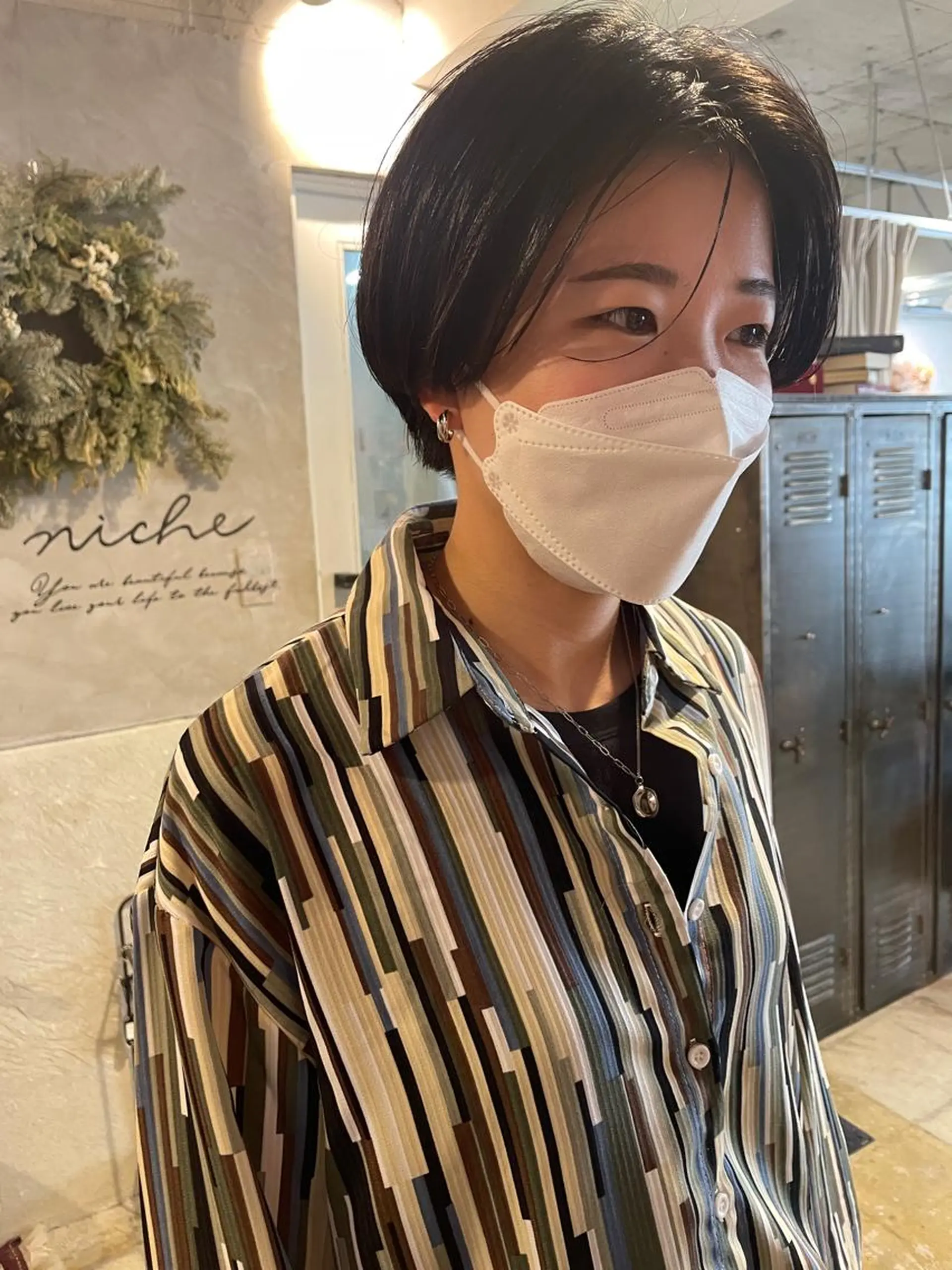 ショート ショートヘア カット さの あやねのヘアスタイル