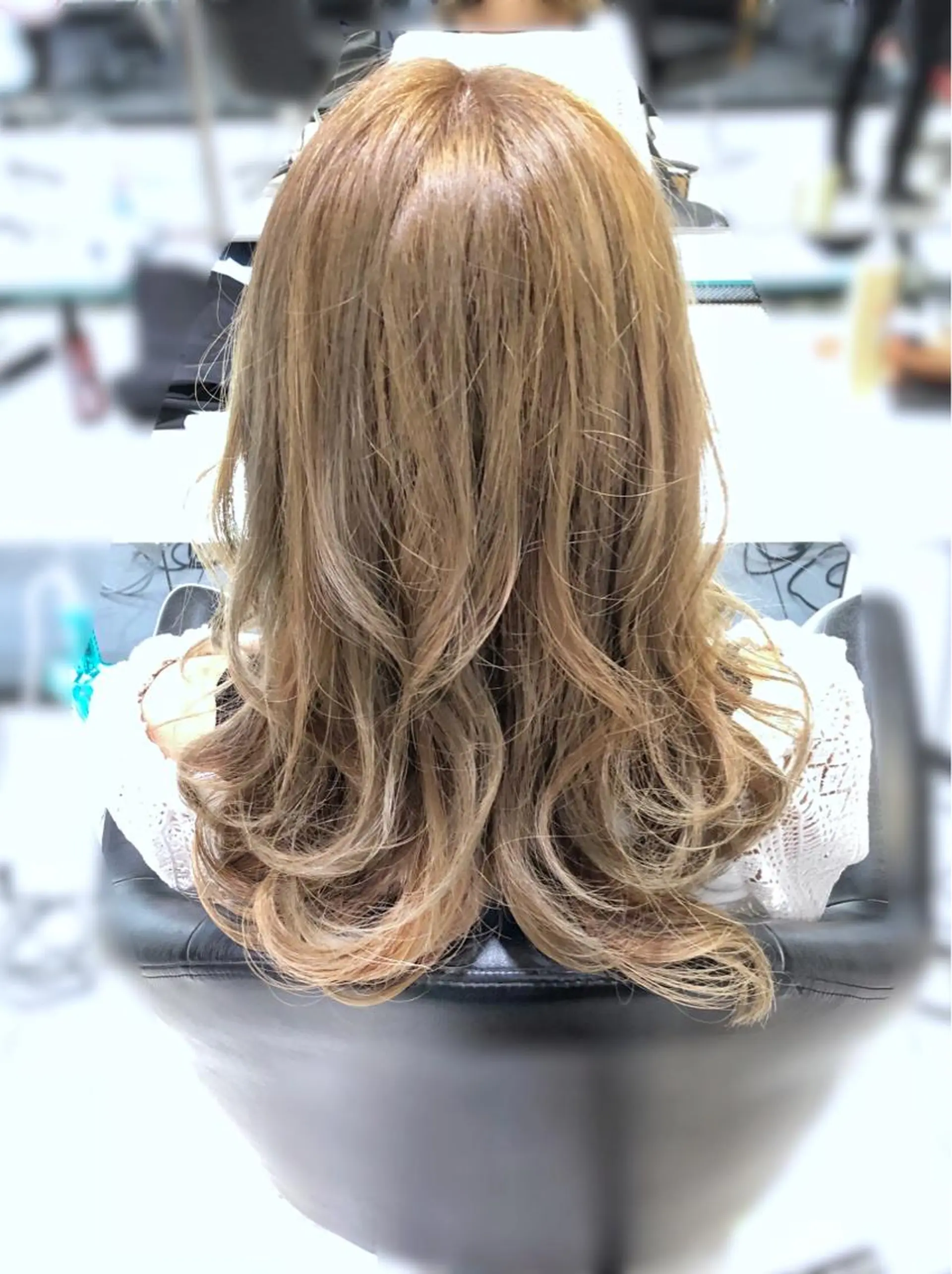ロング カラー ベージュカラー ブリーチ カット ヘアカラー トリートメント ✨髪質改善✨ 田西　基彦のヘアスタイル