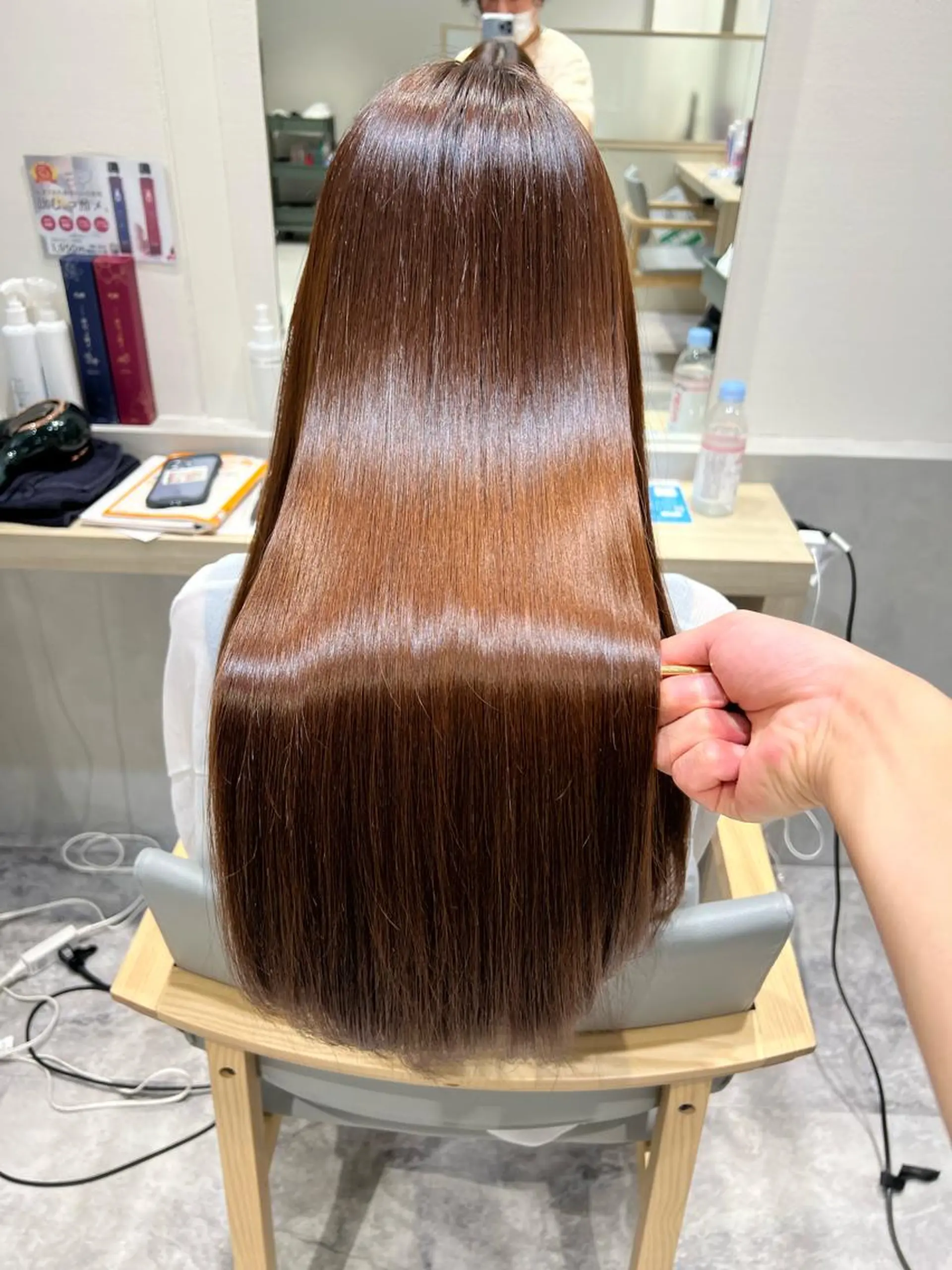 ロング カット トリートメント 髪質改善/美髪師/ 田邊翔伍のヘアスタイル