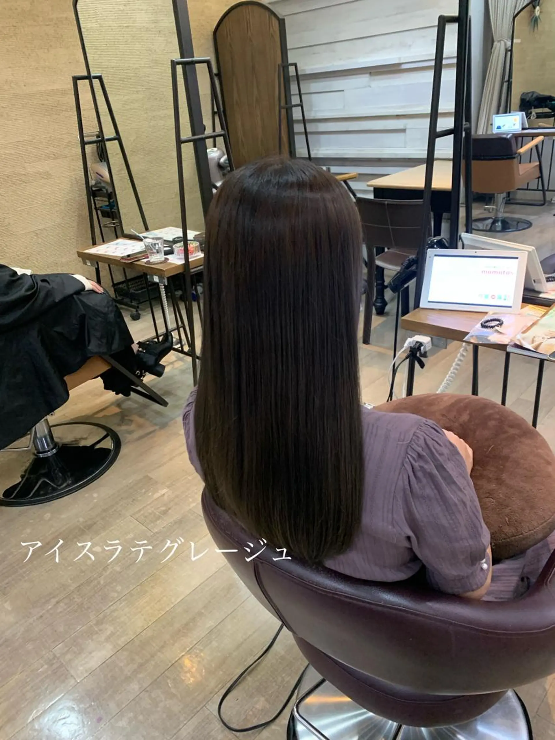 ロング 縮毛矯正/髪質改善/ HARUのヘアスタイル