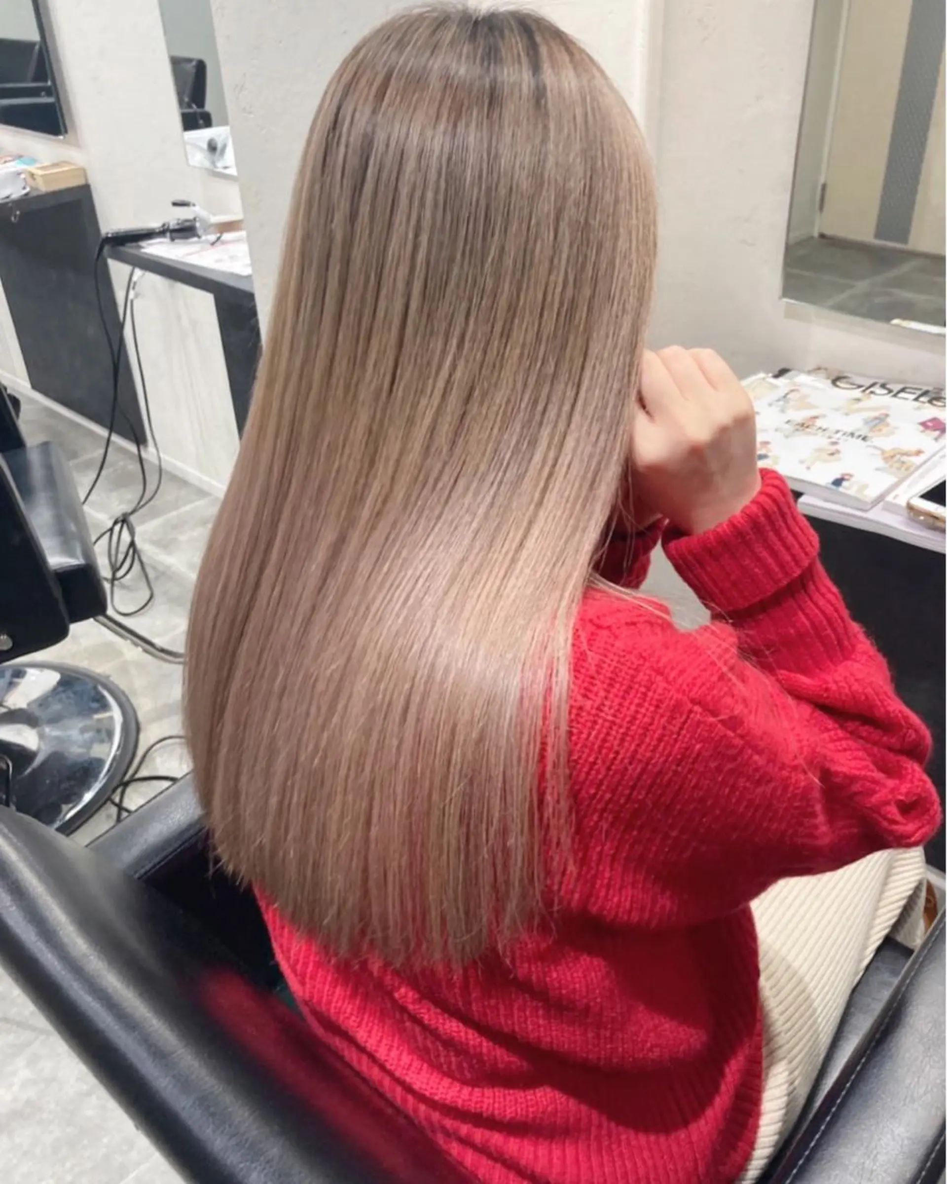 ロング カラー ➖石江 雷蔵➖のヘアスタイル