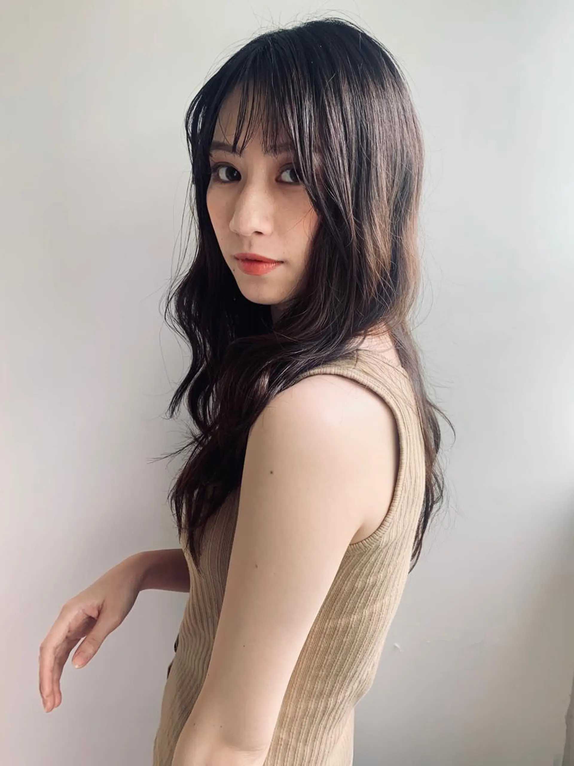 ロング 🦋エクステ/透明感 カラー🦋宮川莉央のヘアスタイル