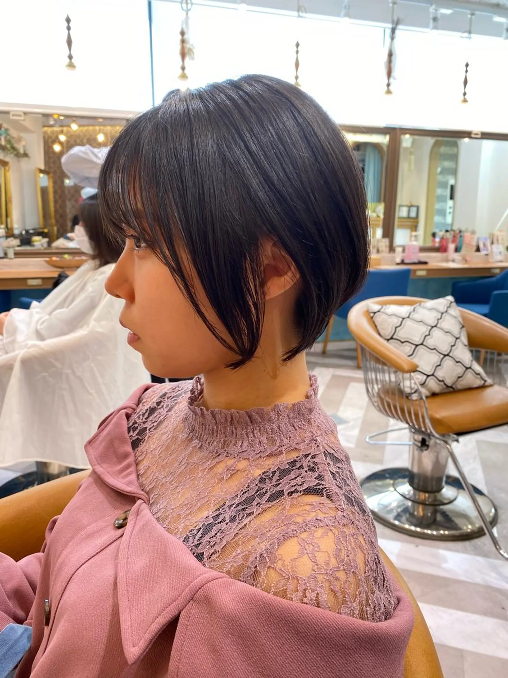 ショート ショートボブ ボブ ショートヘア レイヤーと顔まわり 大好き❣️関口拓馬のヘアスタイル