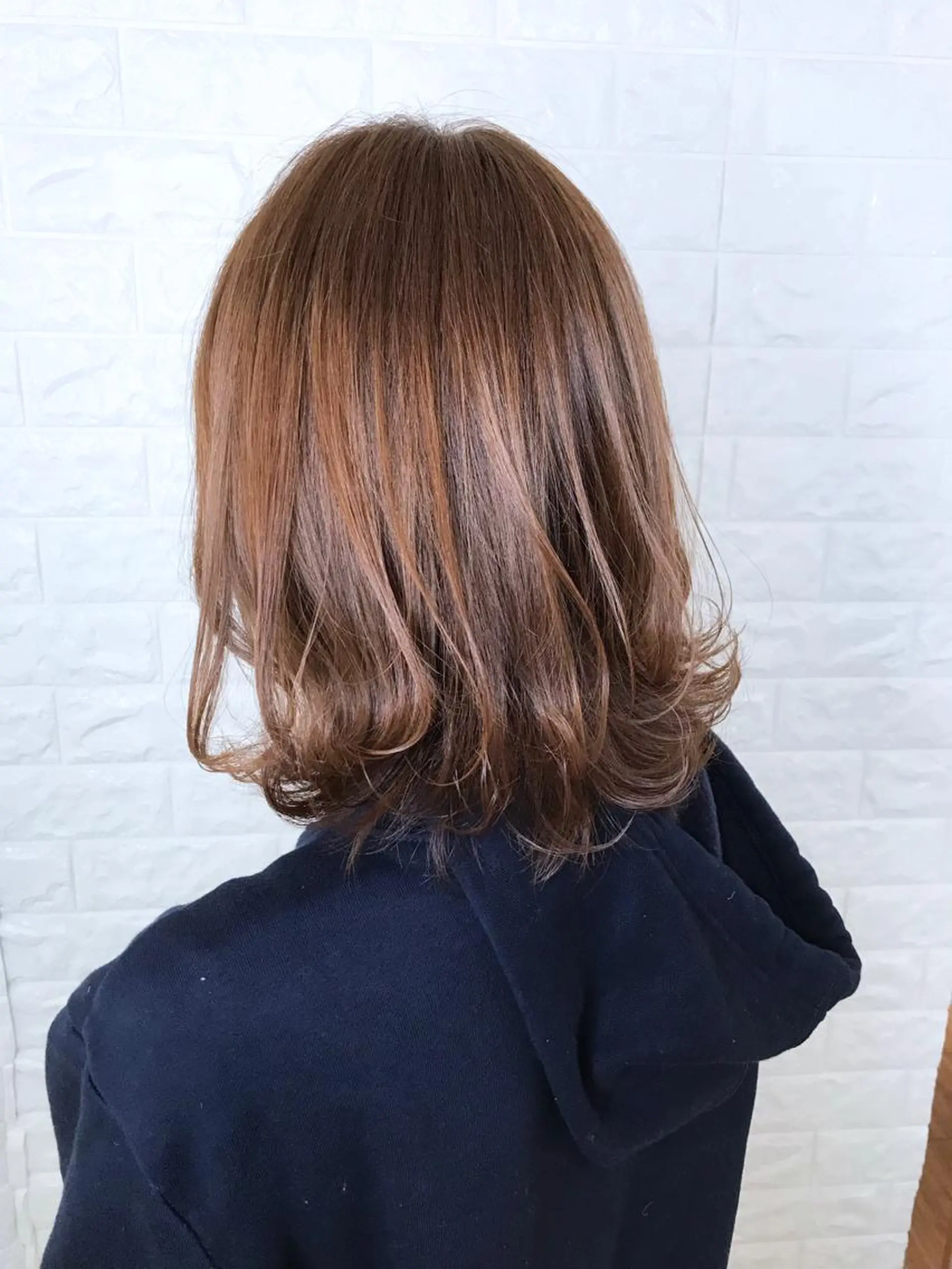 ミディアム カラー ベージュカラー ブリーチ 透明感カラー イルミナカラー ブリーチなしカラー ヘアカラー エイジングケア特化 美容師✂️山崎竜二のヘアスタイル