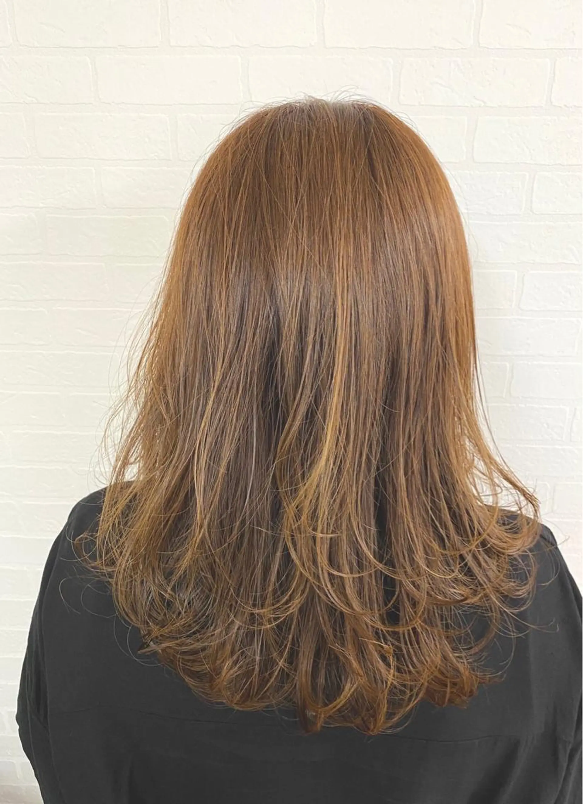 セミロング カラー 🎁無料カットカラー 📷撮影モデル募集✨のヘアスタイル