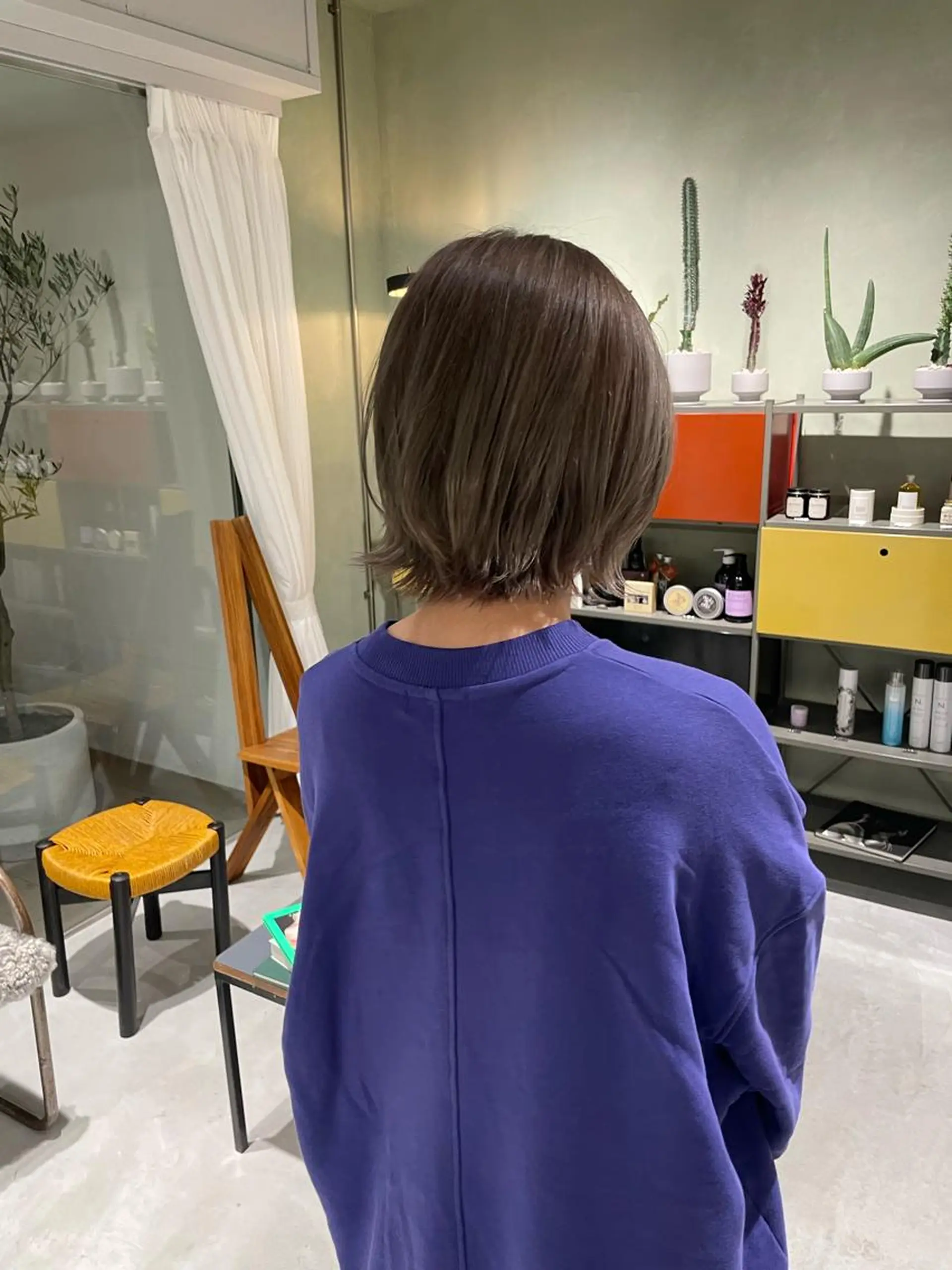 ミディアム 千原 海颯のヘアスタイル