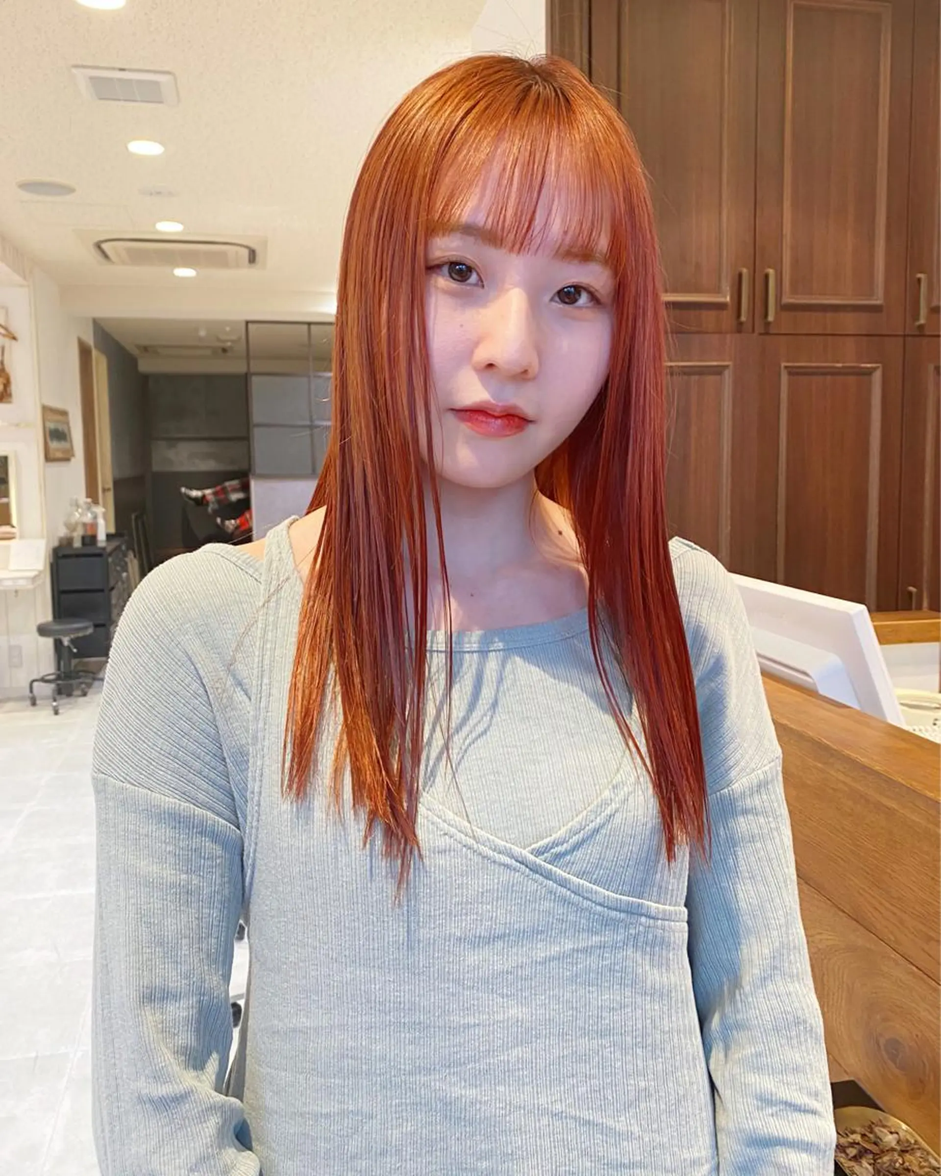 ロング ミウ☆ ブリーチダブルカラーのヘアスタイル