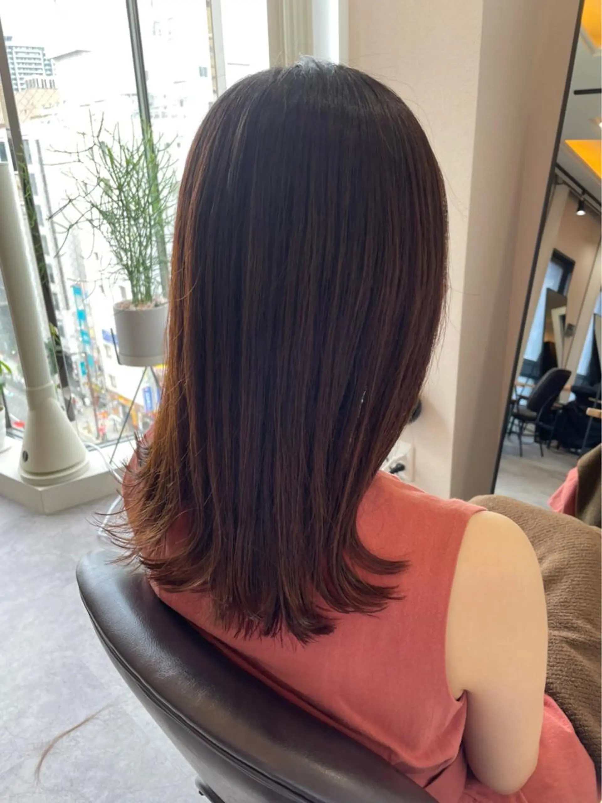 セミロング 髪質改善 トリートメント トリートメント ボブ/髪質改善/ soiナカジママドリのヘアスタイル