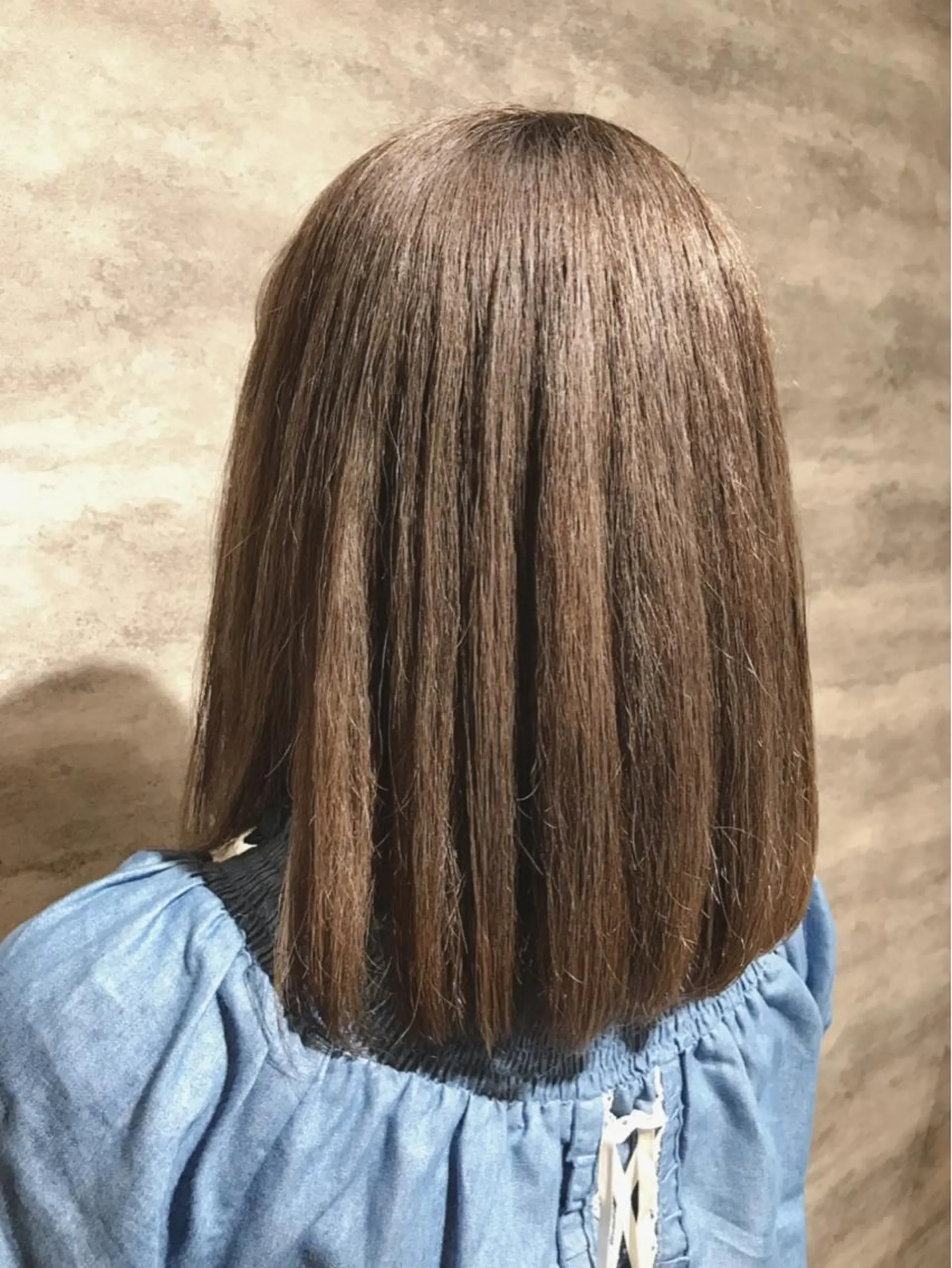 ミディアム カラー Blanco 村松 美里のヘアスタイル