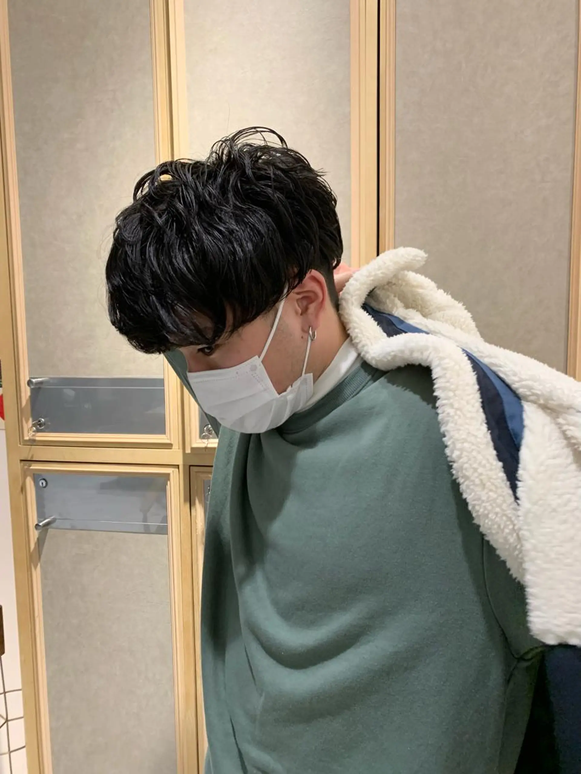 メンズ チバ タクミのヘアスタイル