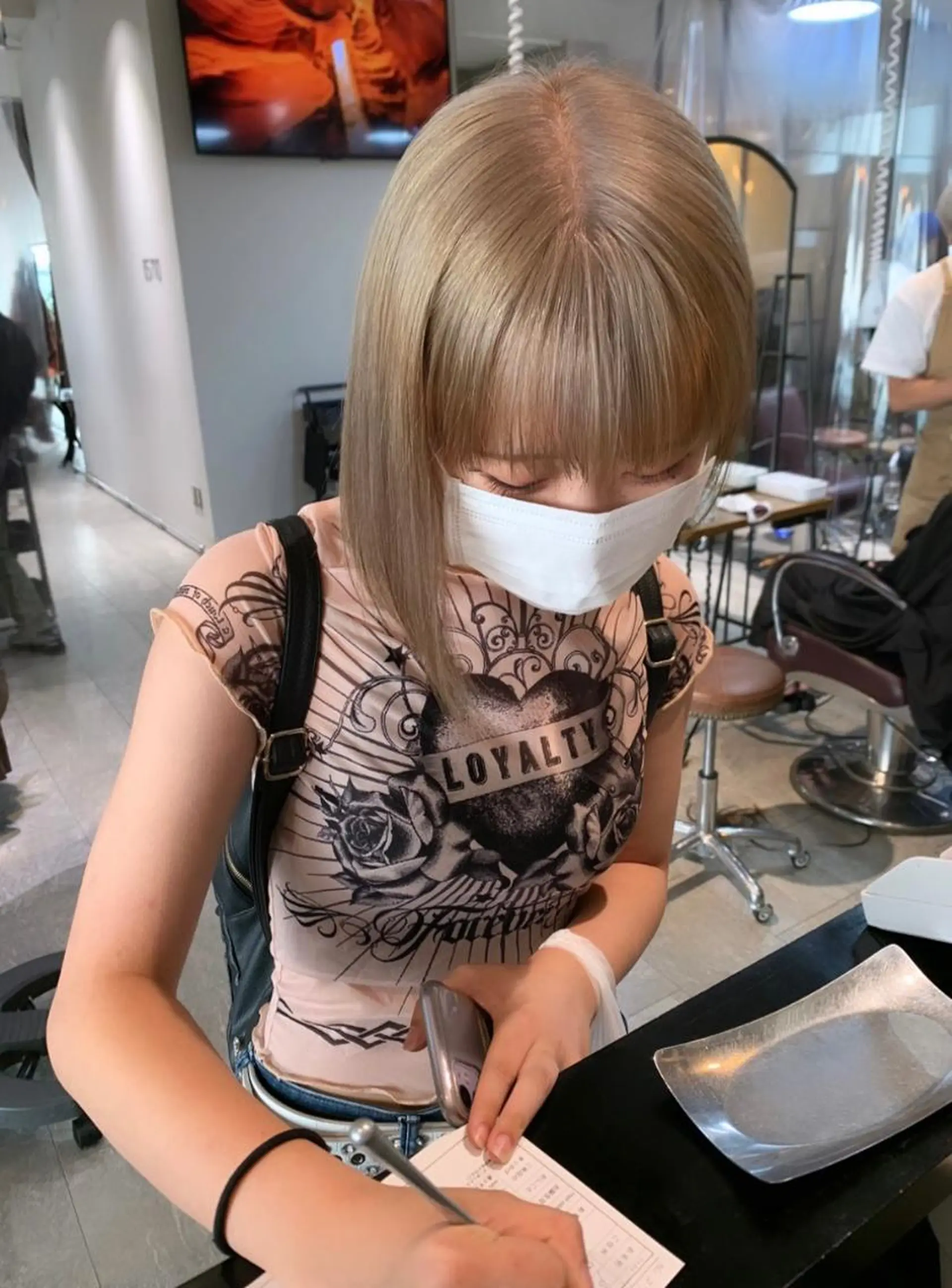 ミディアム カラー カット ヘアカラー トリートメント 💘大人可愛く💘 Natsuki❥❥❥のヘアスタイル