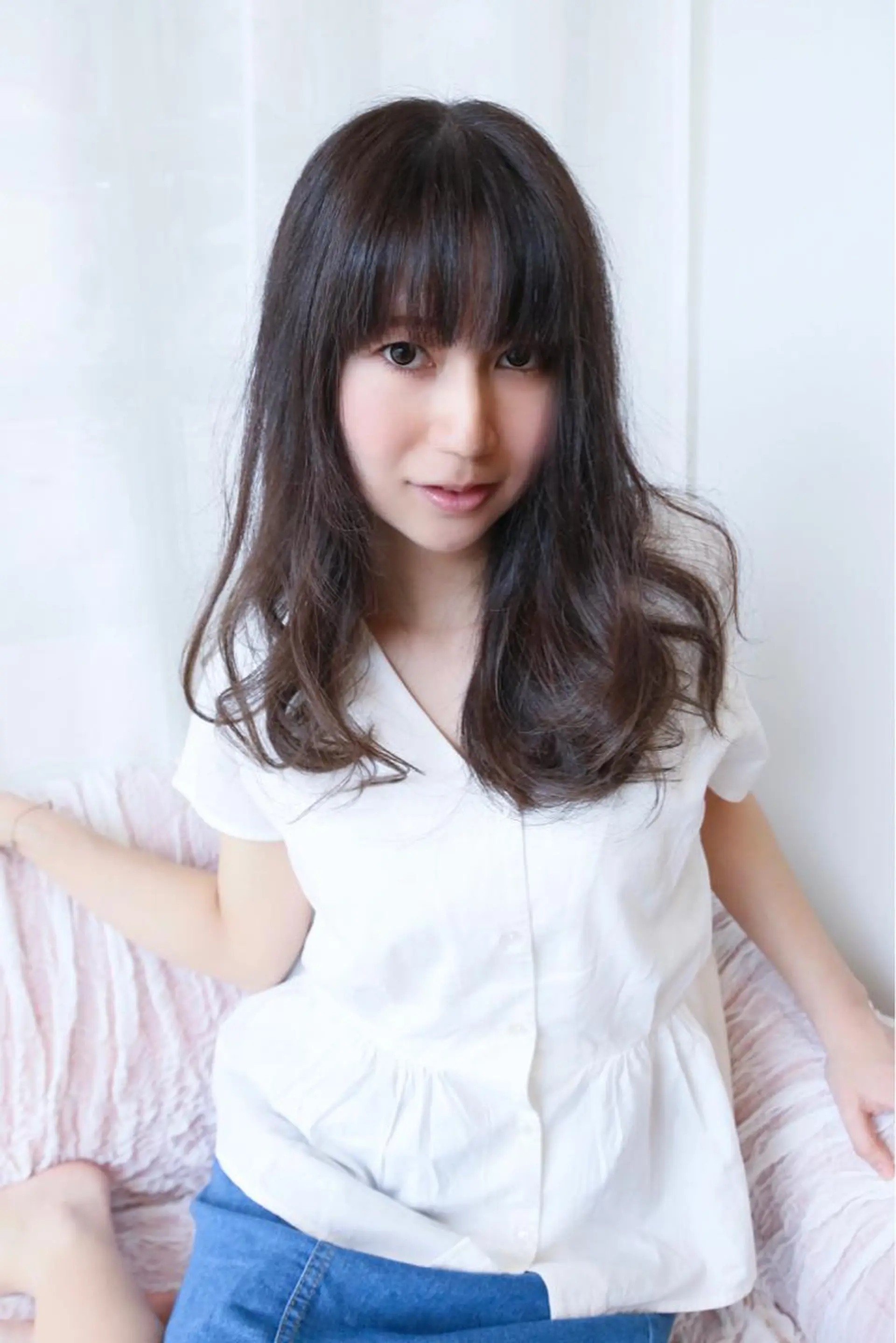 ロング 森 宇旦のヘアスタイル