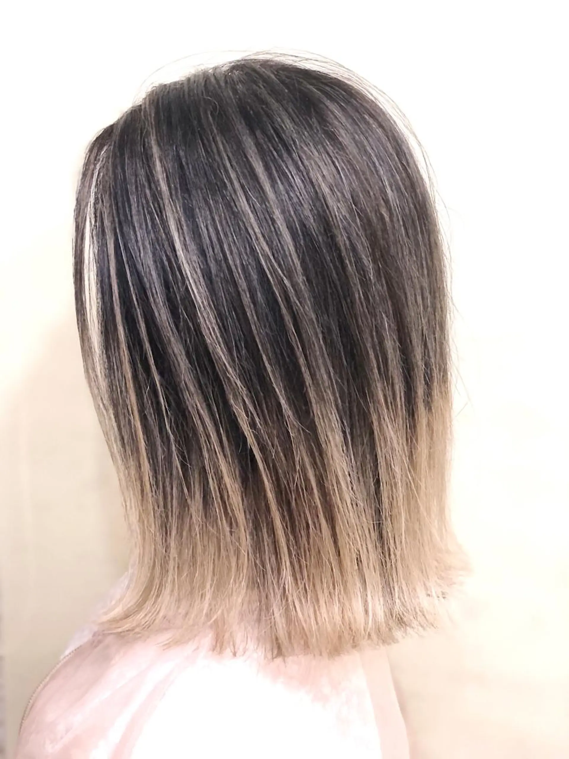 ミディアム カラー ケアブリーチ /髪質 改善/古橋圭史郎のヘアスタイル