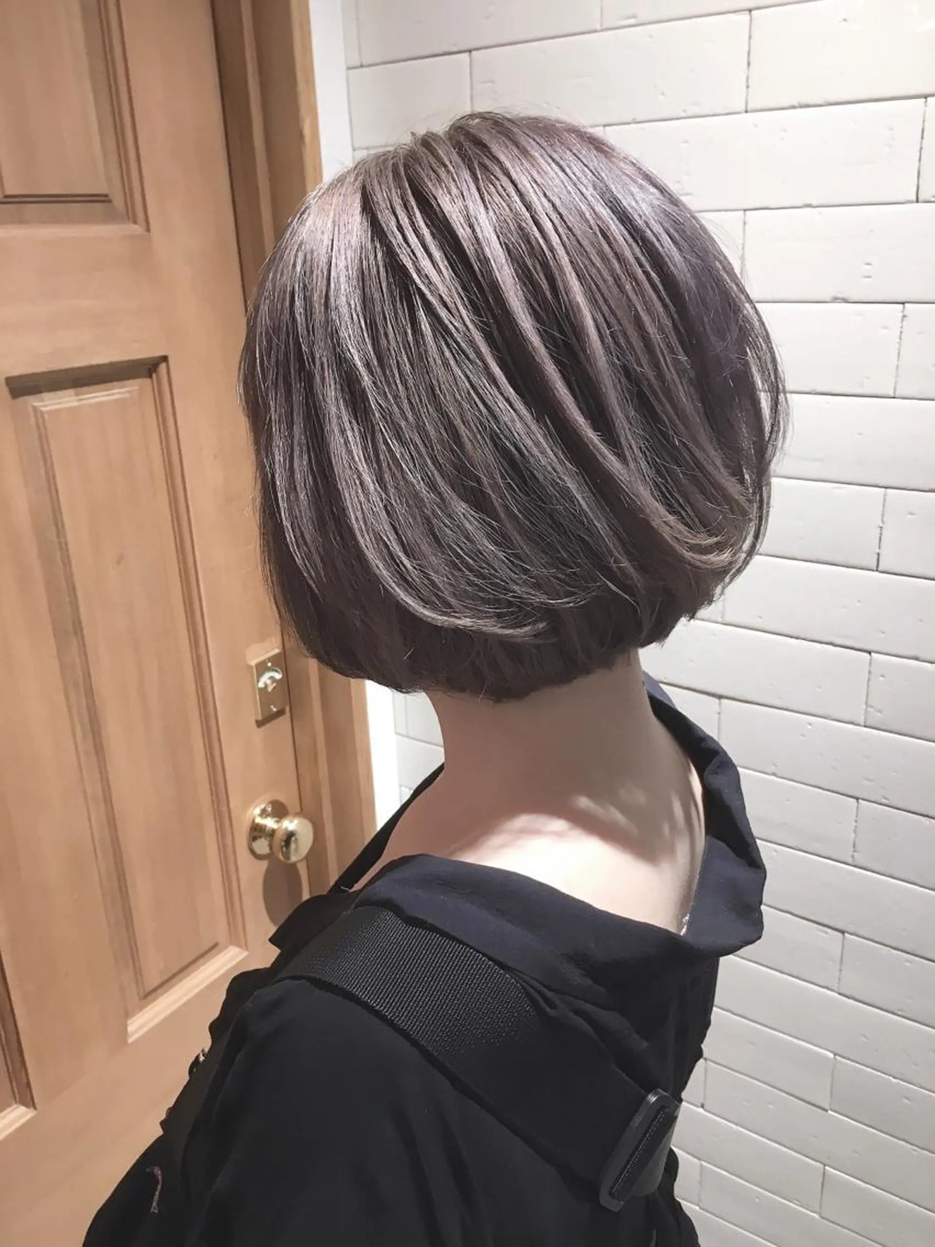 ショート ショートボブ ベリーショート ボブ ハイライト ショートヘア メンズツイスパ ショートフクヤマシンのヘアスタイル