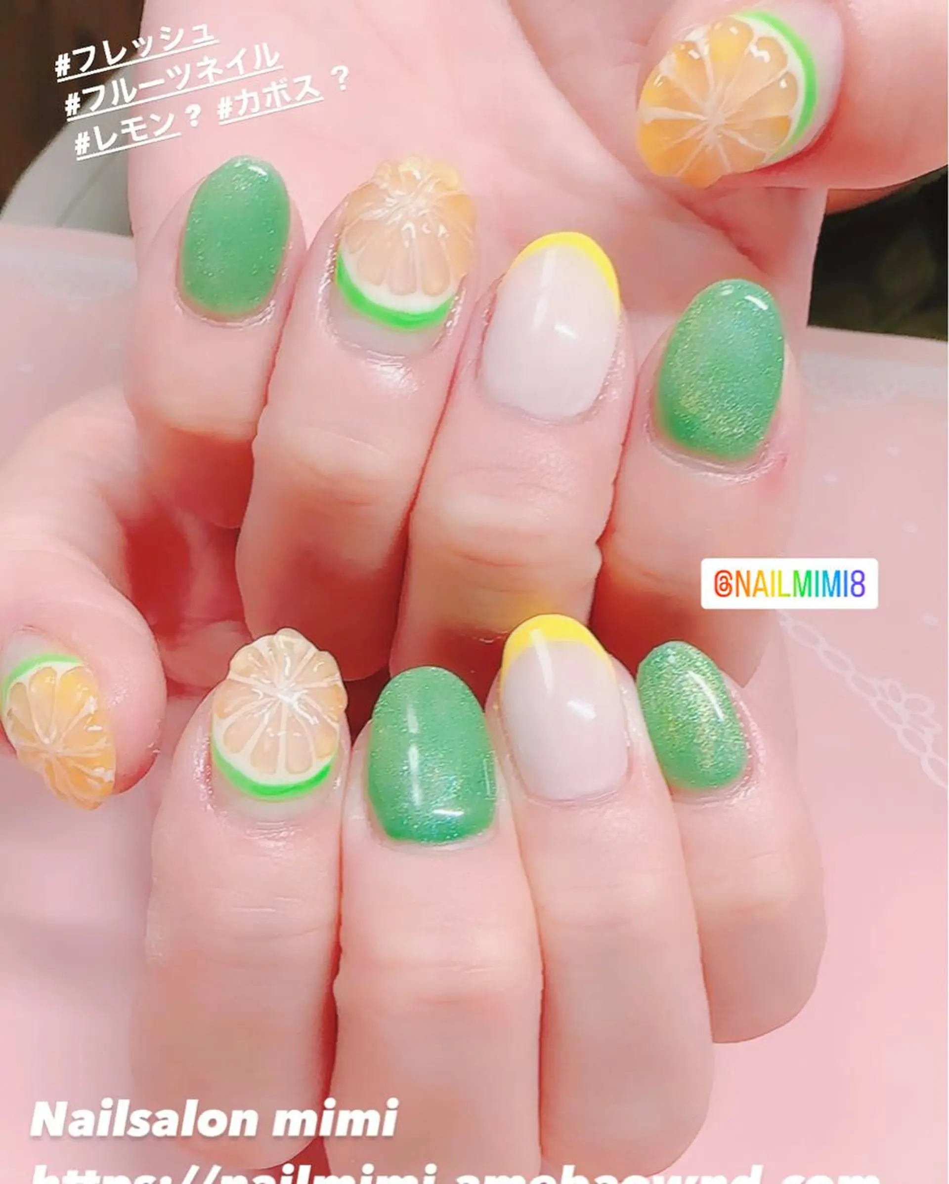 ネイル ハンドネイル Nailsalon mimiのネイルデザイン