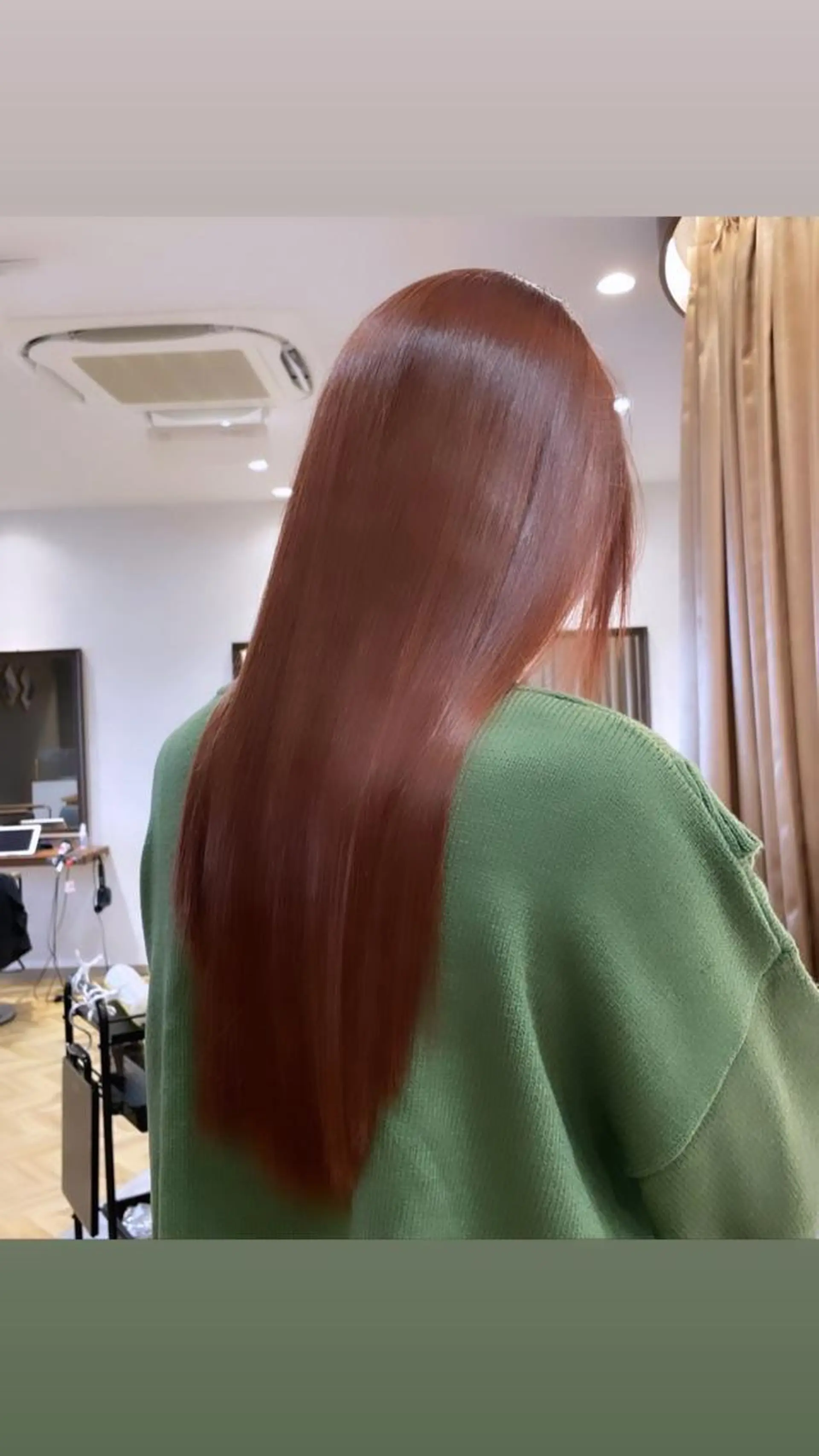 ミディアム カラー ブラウンカラー ピンクカラー ピンクブラウン トリートメント ヘアカラー トリートメント Lond  mare 🦋ayana🦋のヘアスタイル