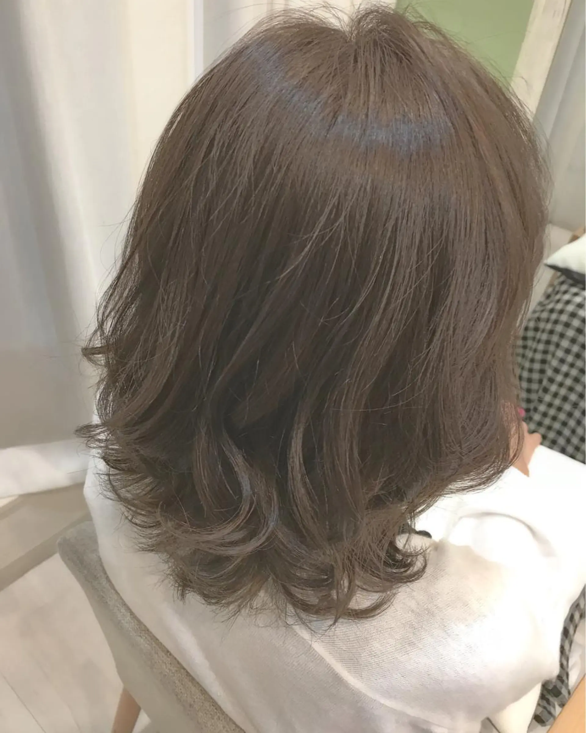 カラー アッシュ ブルーカラー ブルーアッシュ takebuchi harukaのヘアスタイル