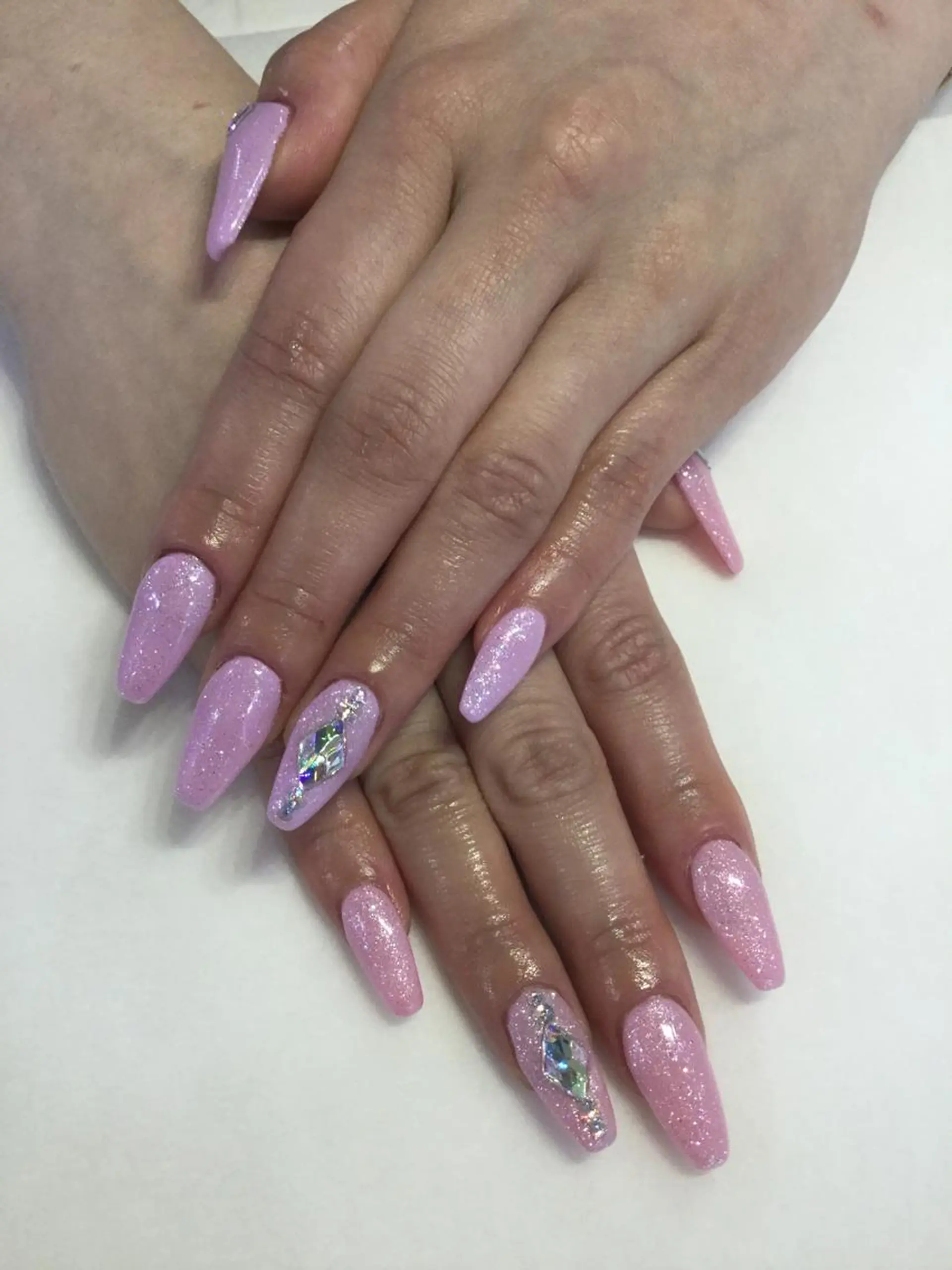 ネイル 💎🐰 saki. m 🐰💎のネイルデザイン