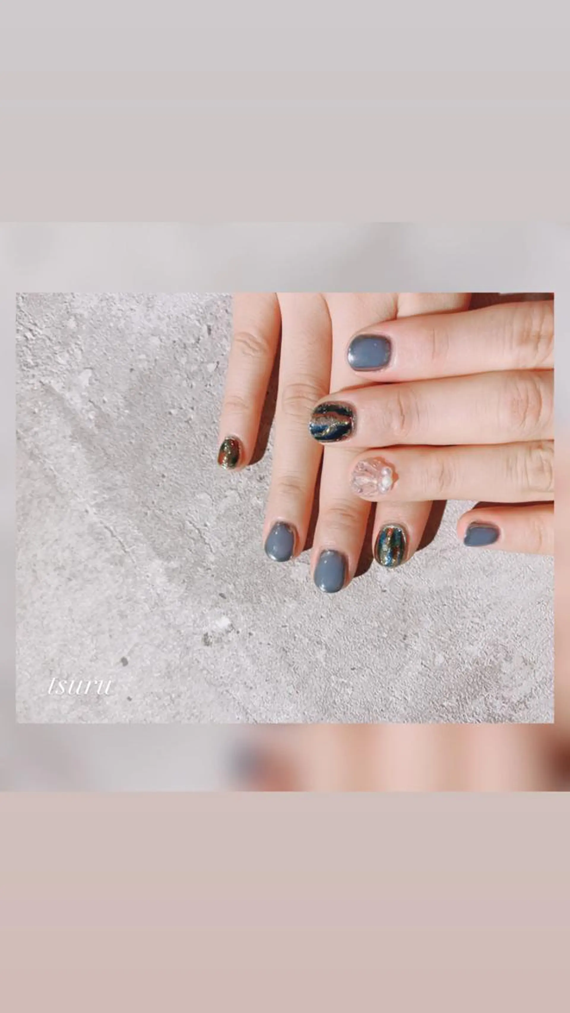 ネイル ニュアンスネイル nailsalon GEARのネイルデザイン