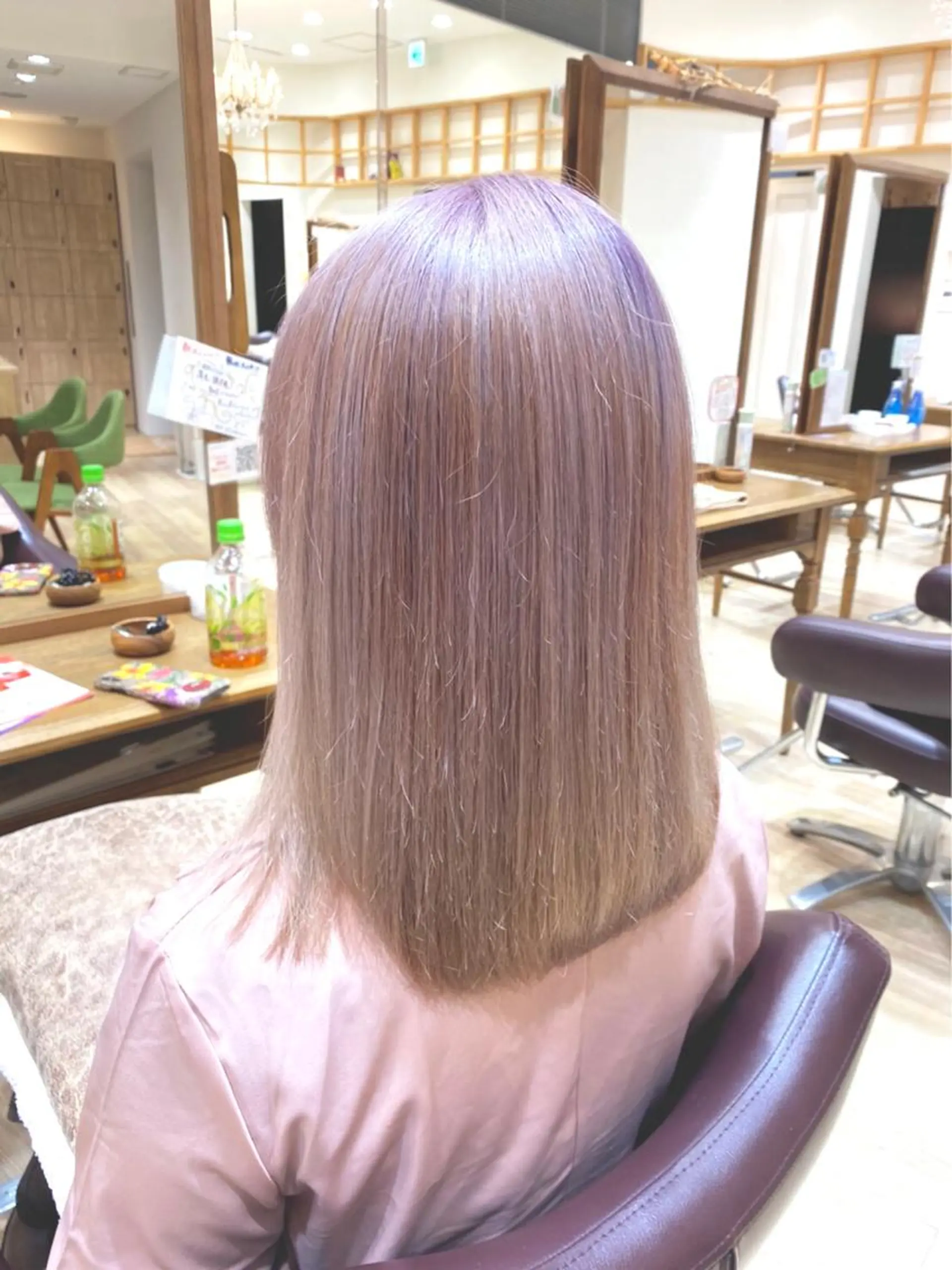 ミディアム カラー 🌈髪質改善特化🌈 ルフレのヘアスタイル