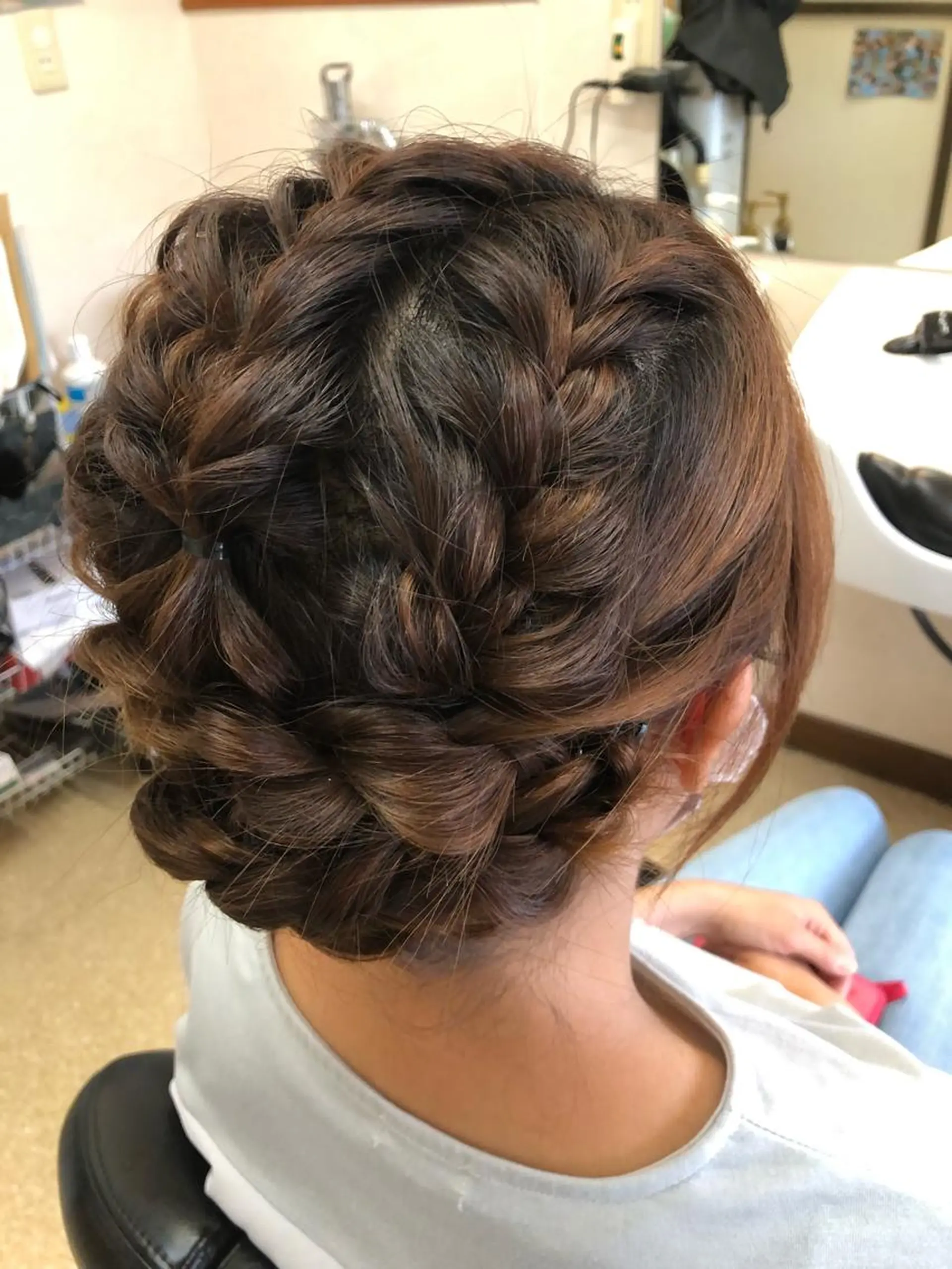 ヘアアレンジ 浴衣 石塚 浩のヘアスタイル
