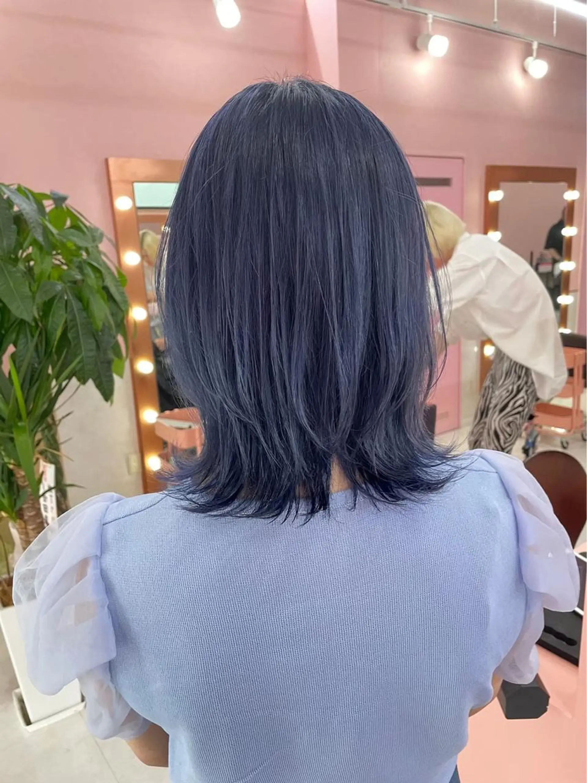 ミディアム カラー パーマ ヘアアレンジ メンズ キッズ ネイル マツエク・マツパ アイブロウ 似合わせ美容師🌙 Miyu🐈‍⬛💕のヘアスタイル